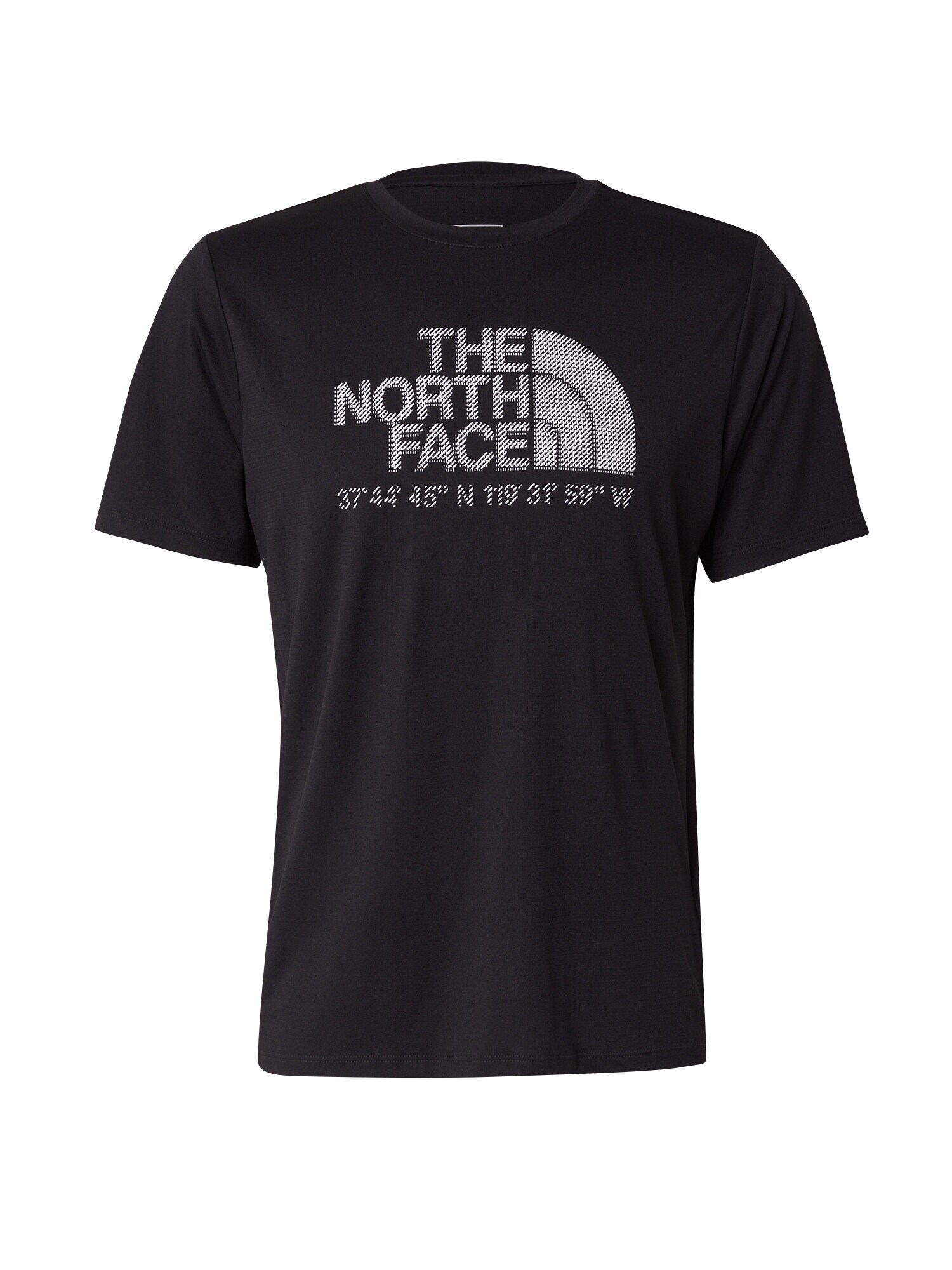 THE NORTH FACE Tricou  negru / alb