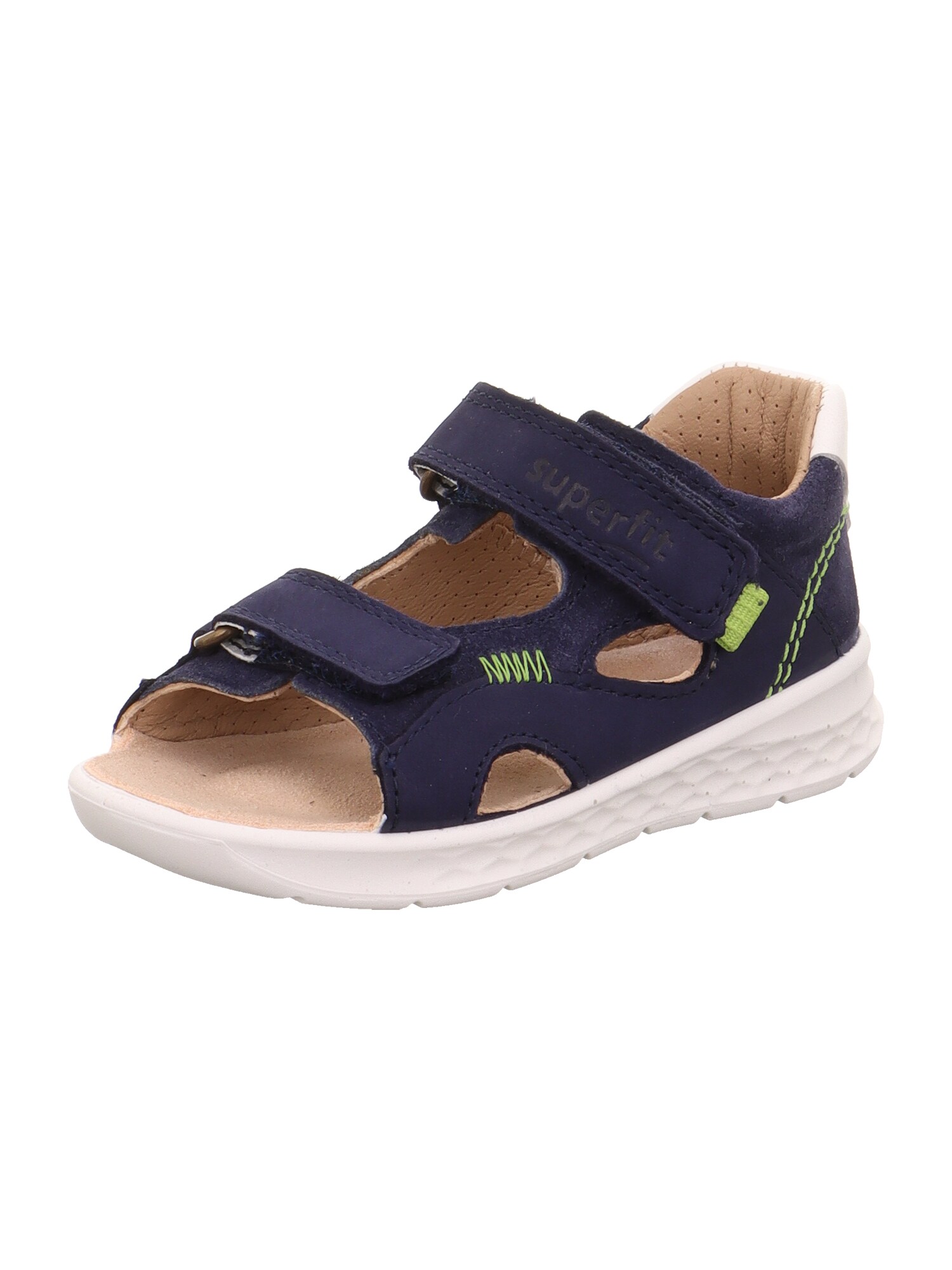 SUPERFIT Pantofi deschiși Lagoon  albastru noapte / alb