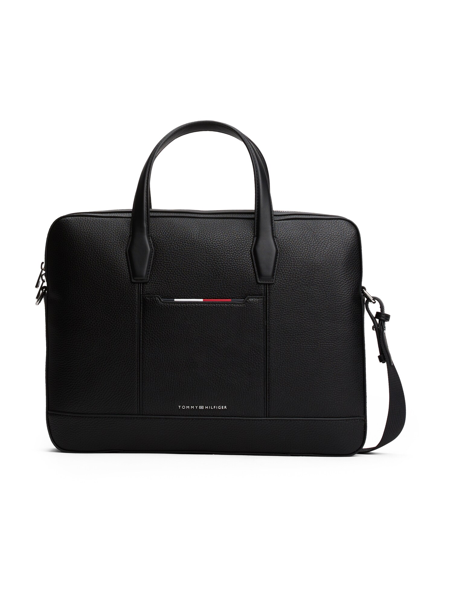 TOMMY HILFIGER Taška na notebook  čierna