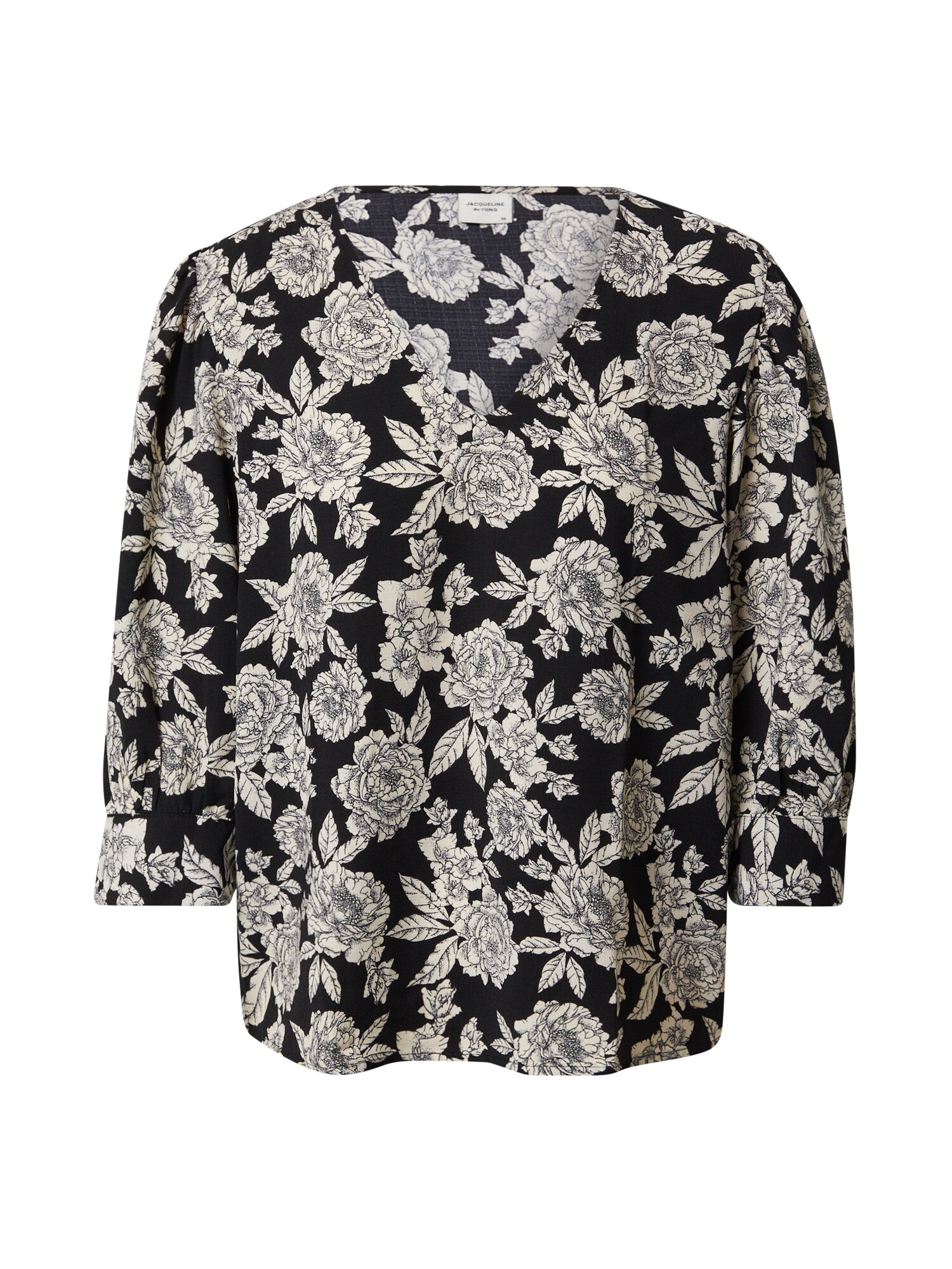 JACQUELINE de YONG Palaidinė 'Barcelona'  juoda / balta