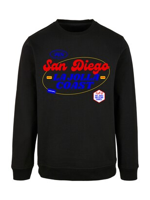 F4NT4STIC Sweatshirt ‘San Diego’ Blauw / Oranje / Rood / Zwart / Wit