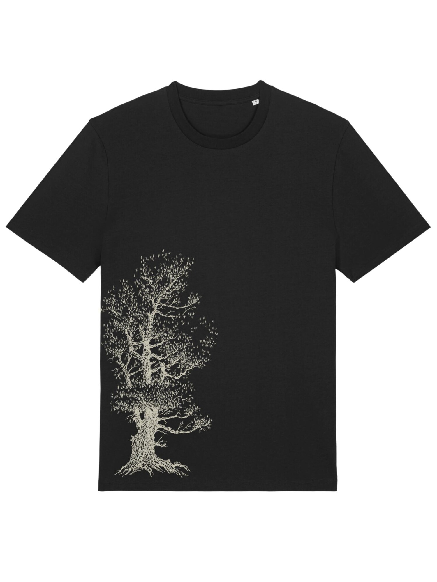 Life-Tree Majica 'Organic Fairwear Pine Tree' crna