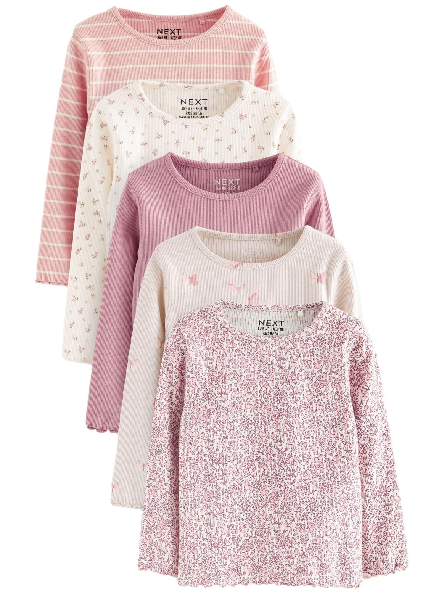 Next Tricou  roz