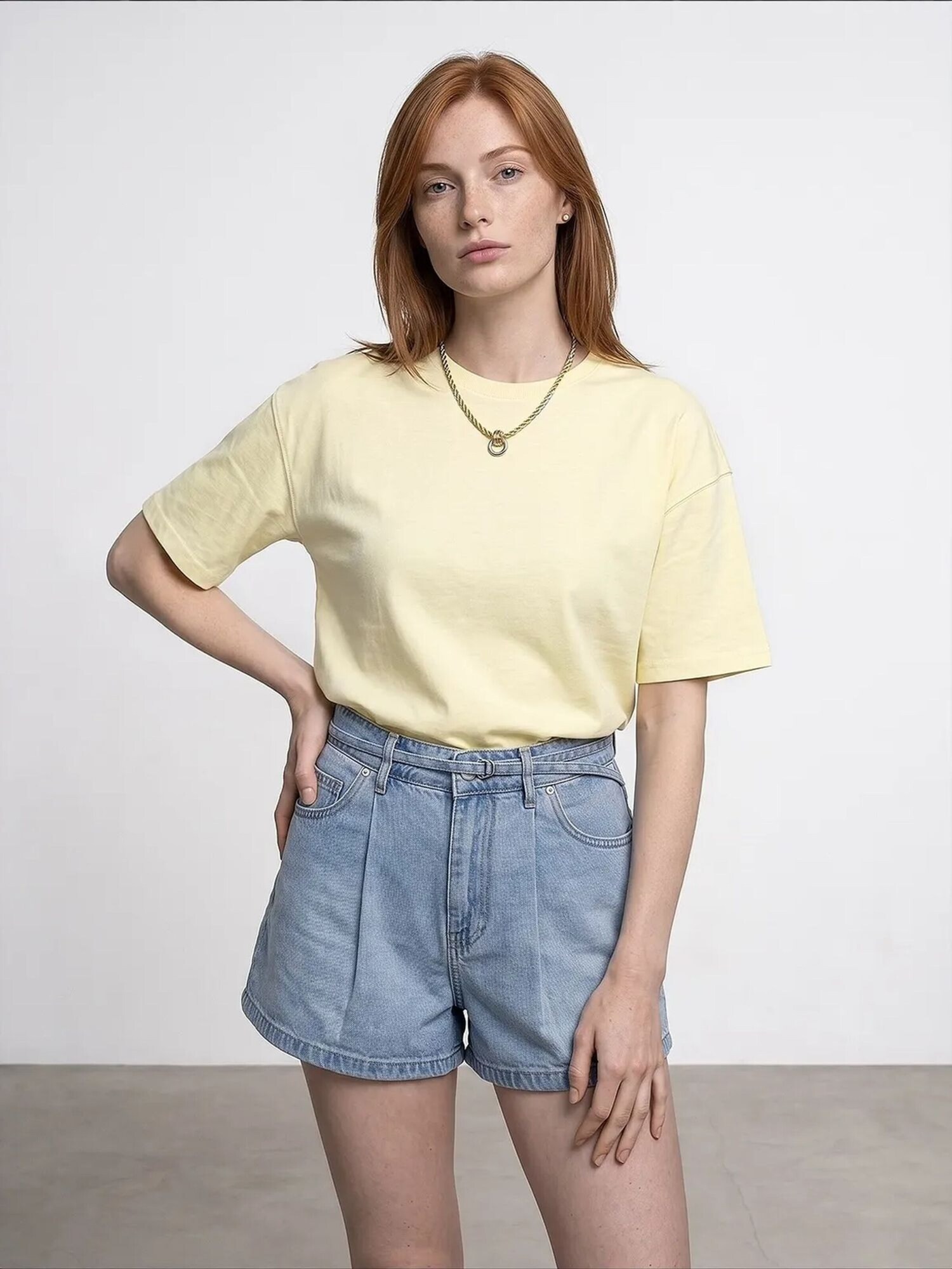 Dilvin Majica 'T-Shirts' limun žuta