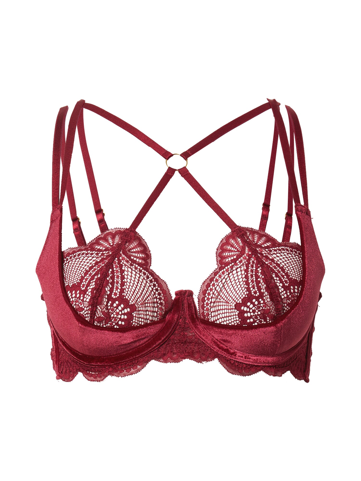 Hunkemöller Liemenėlė 'Blondie'  pastelinė raudona