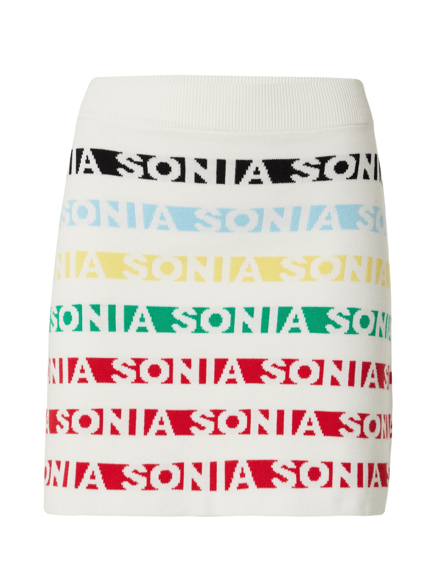 Sonia Rykiel Sijonas žalia / raudona / juoda / balta