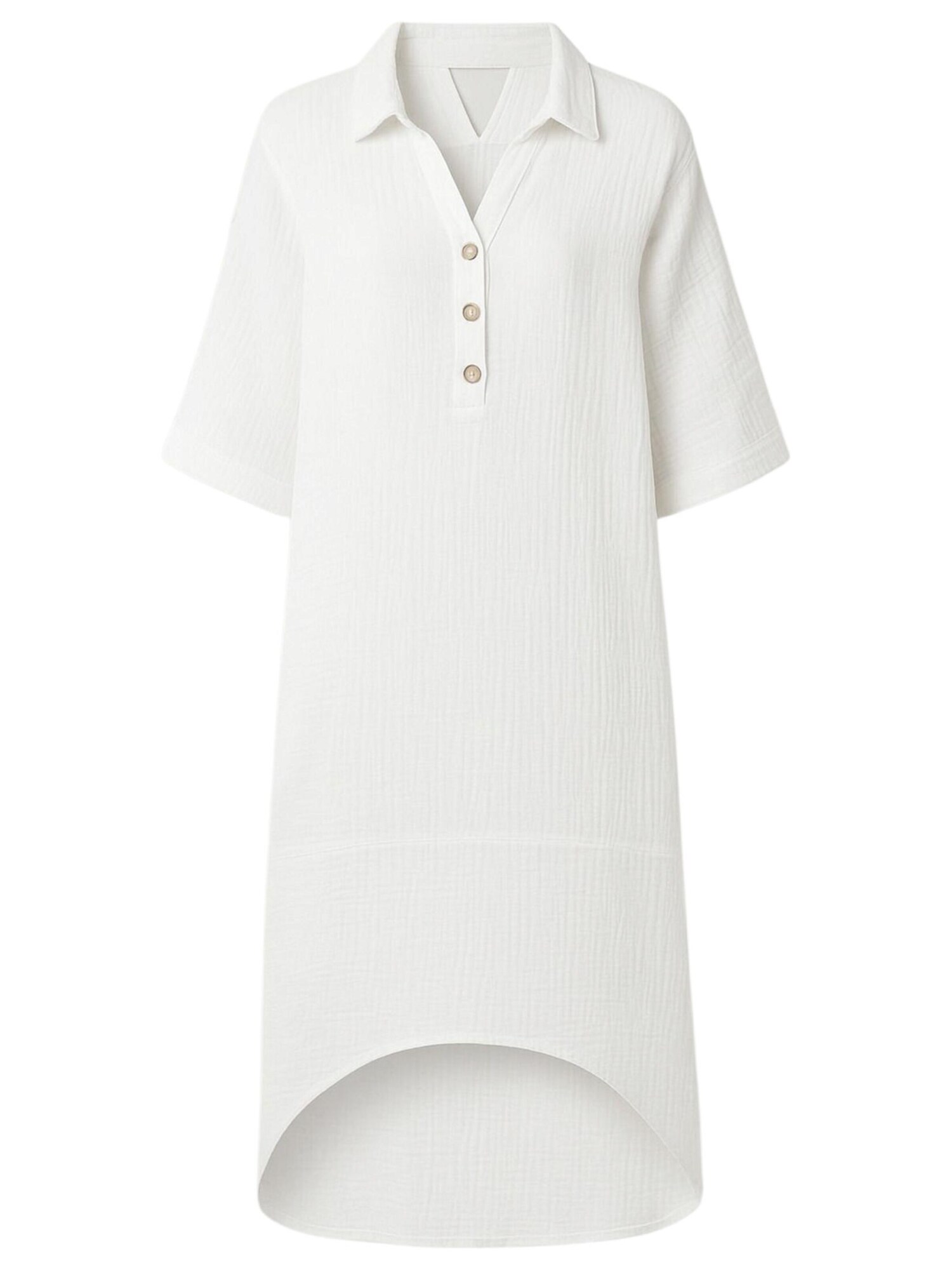 WENOR Vestido camisero 'Mira'  blanco