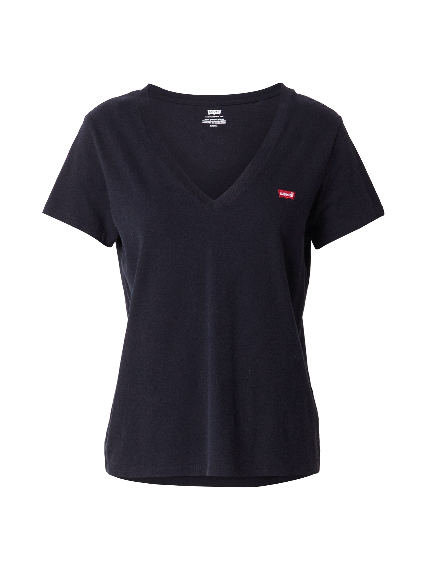 LEVIS ® Tricou Perfect V-Neck Tee  roși aprins / negru / alb