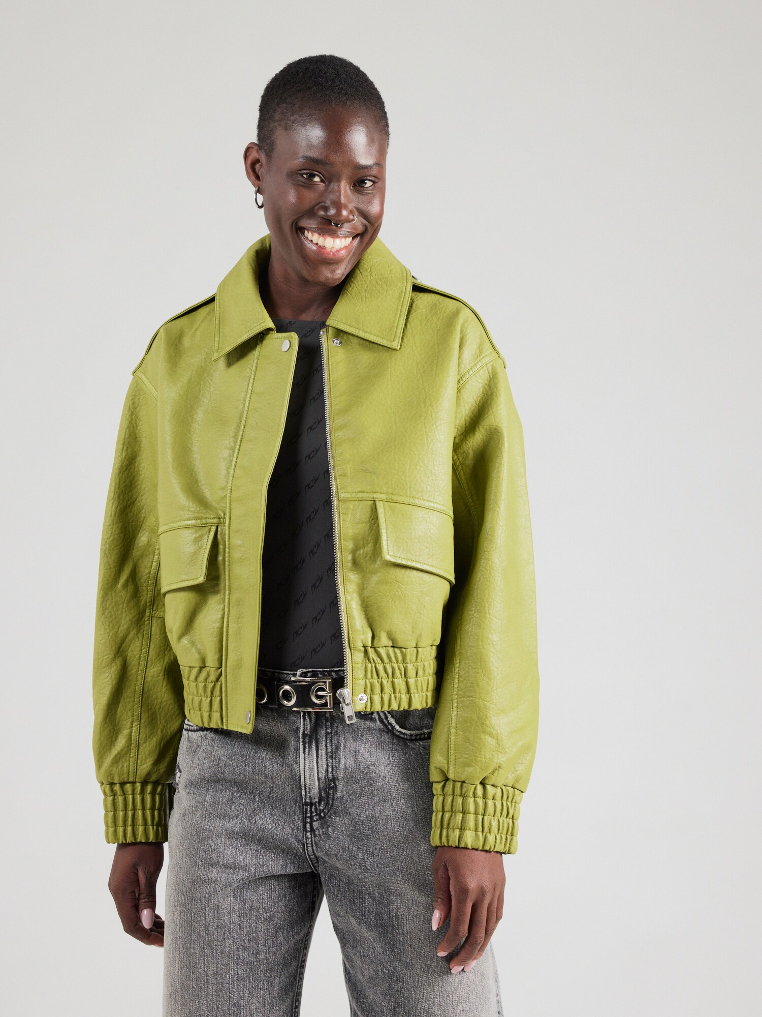 TOPSHOP Átmeneti dzseki  kiwi termék 2. képe