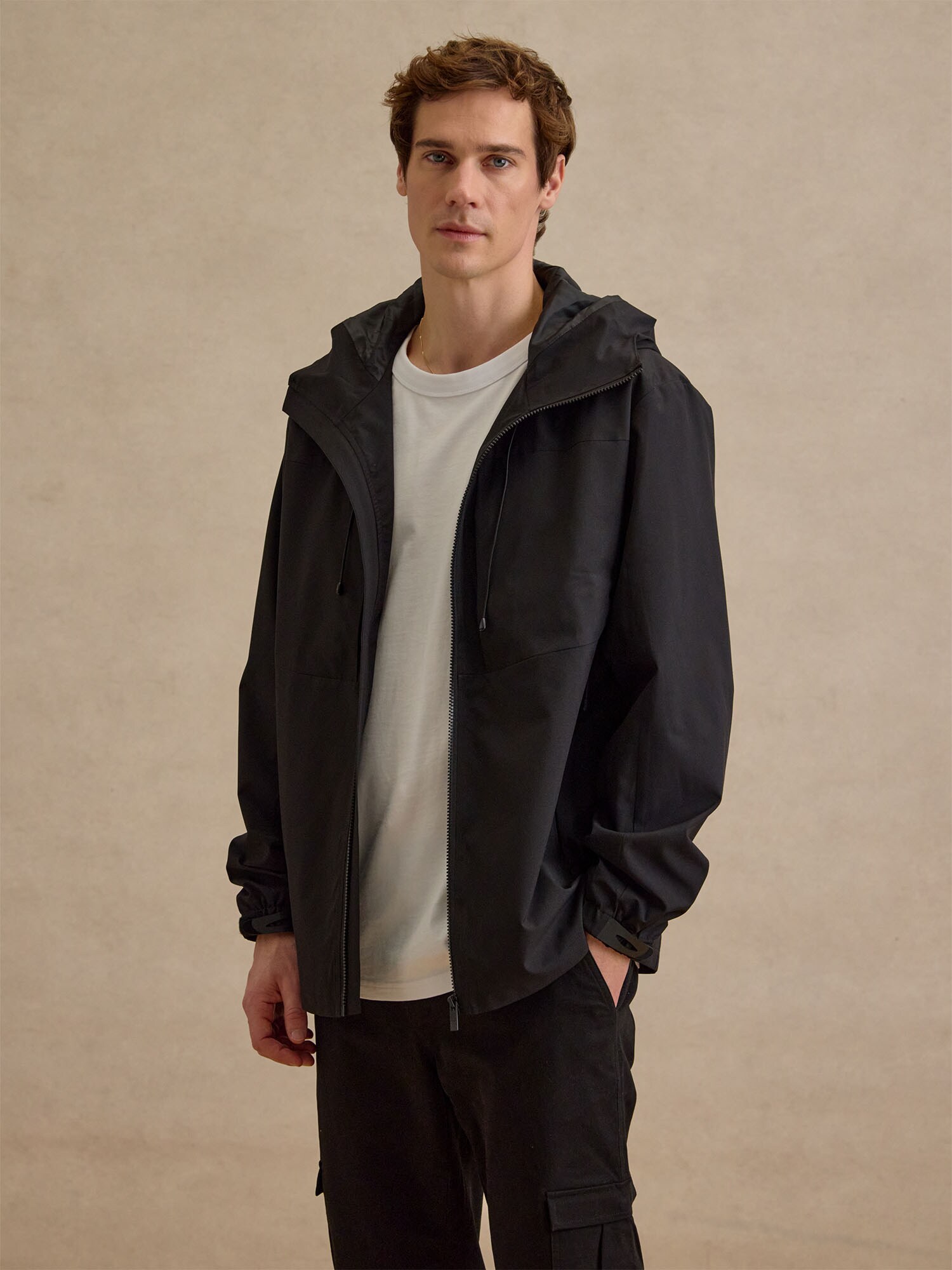DAN FOX APPAREL Átmeneti dzseki 'Hendrik'  fekete termék 2. képe