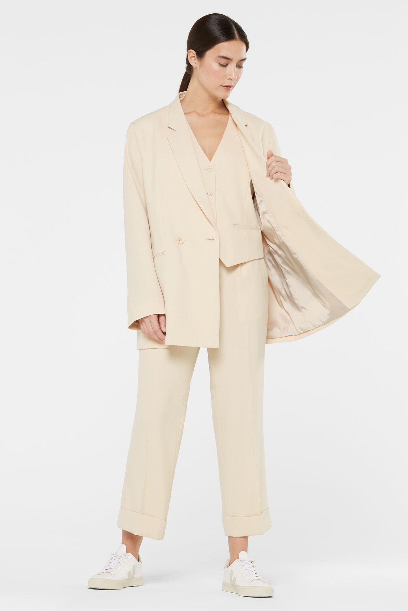 Thumbnail - Blazer mit Oversized Silhouette