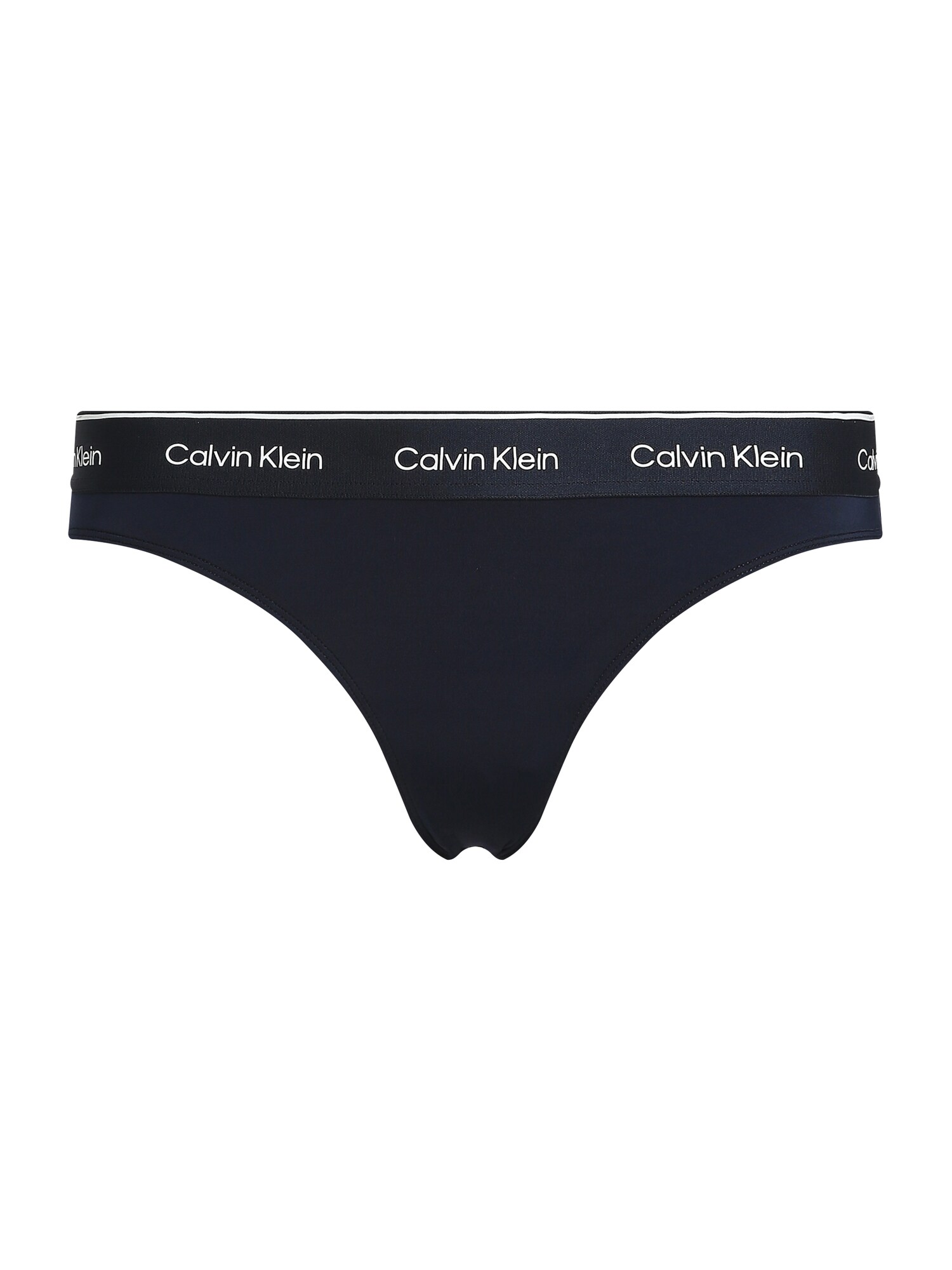 Calvin Klein Swimwear Bikini nadrágok  éjkék / fehér akciós termékkép 1