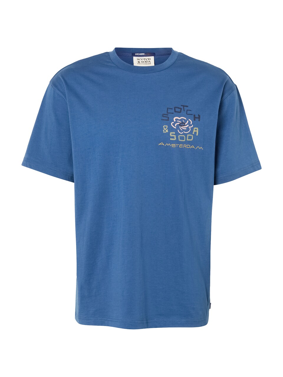 T-shirt marinblå / mörkblå / gul