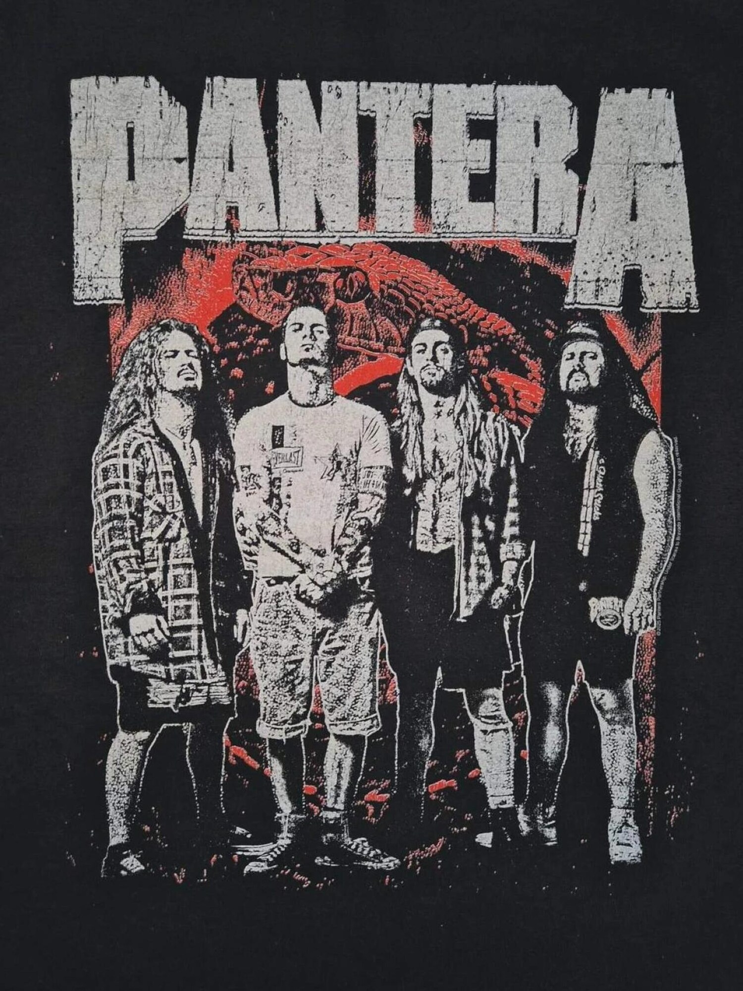 PANTERA Camiseta 'Pantera The Band T-Shirt' negro – imagen 3