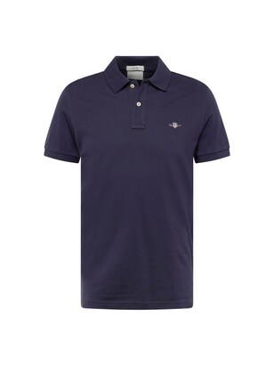 Gant Shirt Navy / Vuurrood / Zilver / Wit