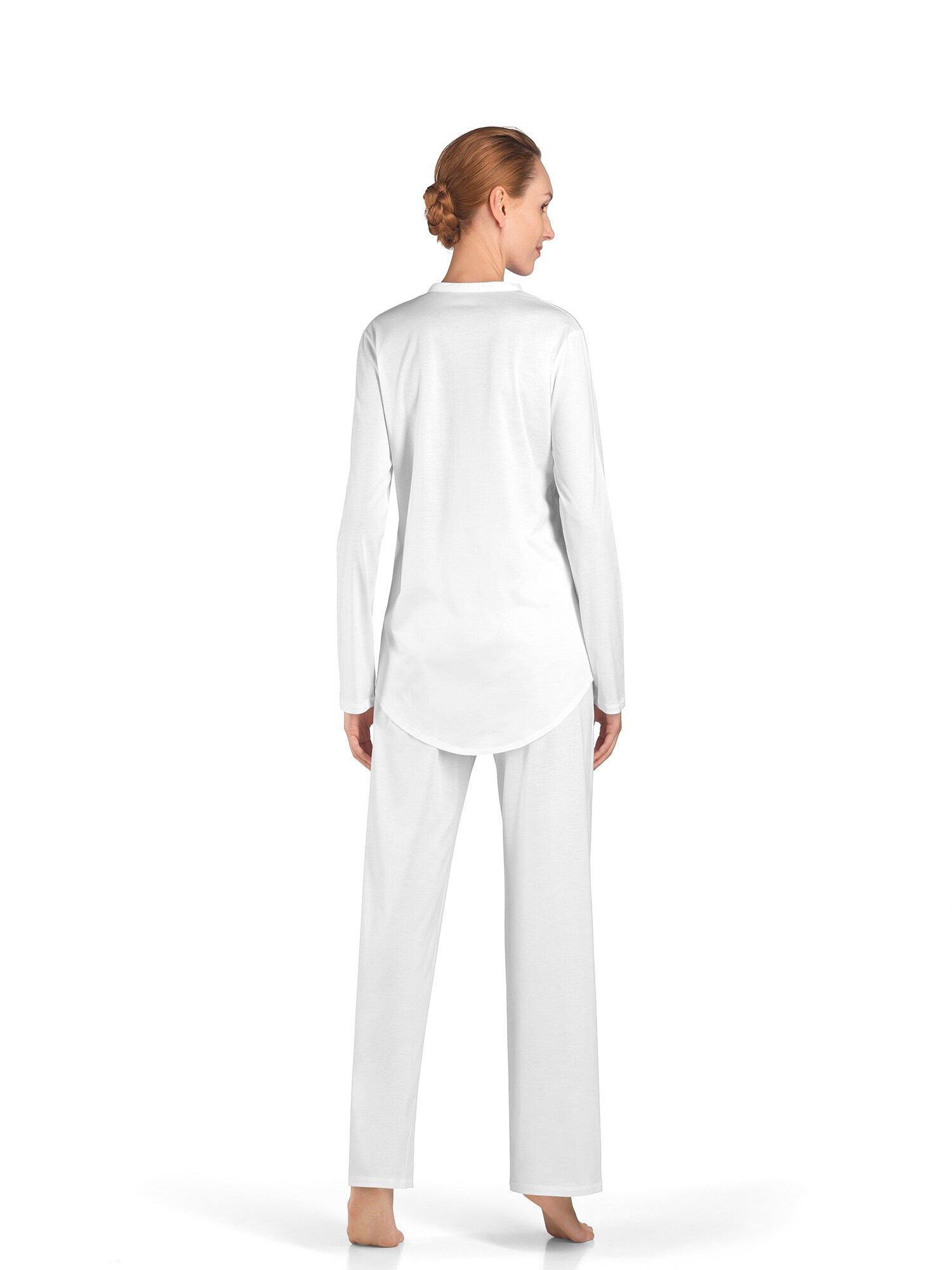 Thumbnail - Hanro Langarm Pyjama  Cotton Deluxe