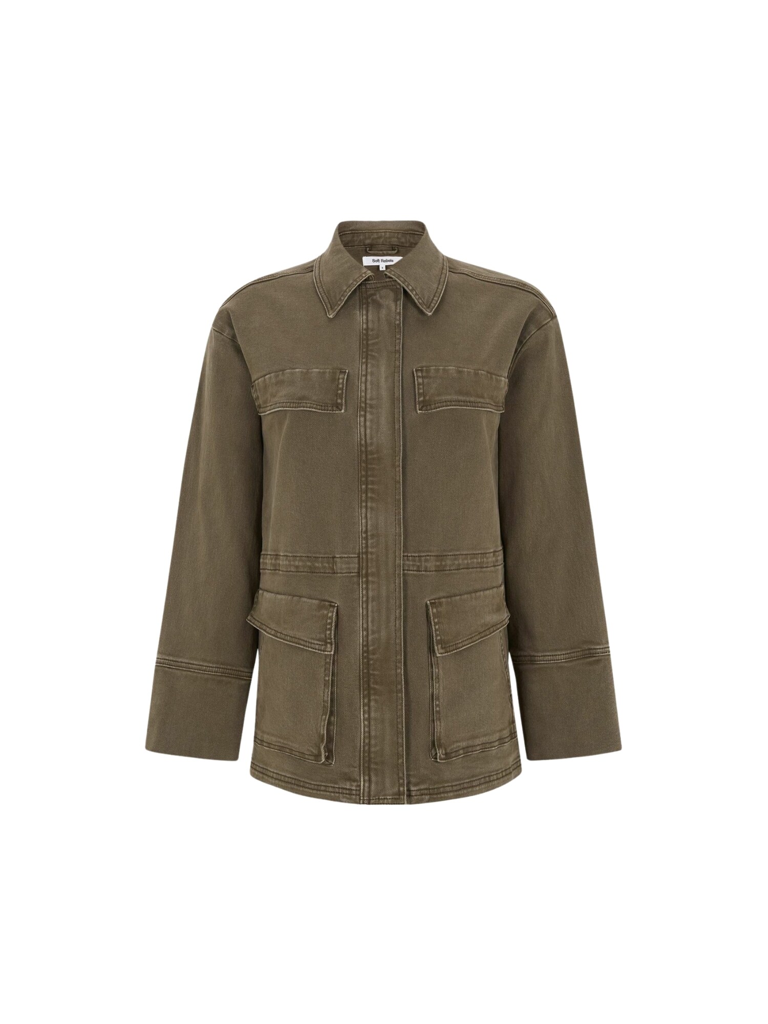 Soft Rebels Giacca di mezza stagione ' SRKilea '  seppia