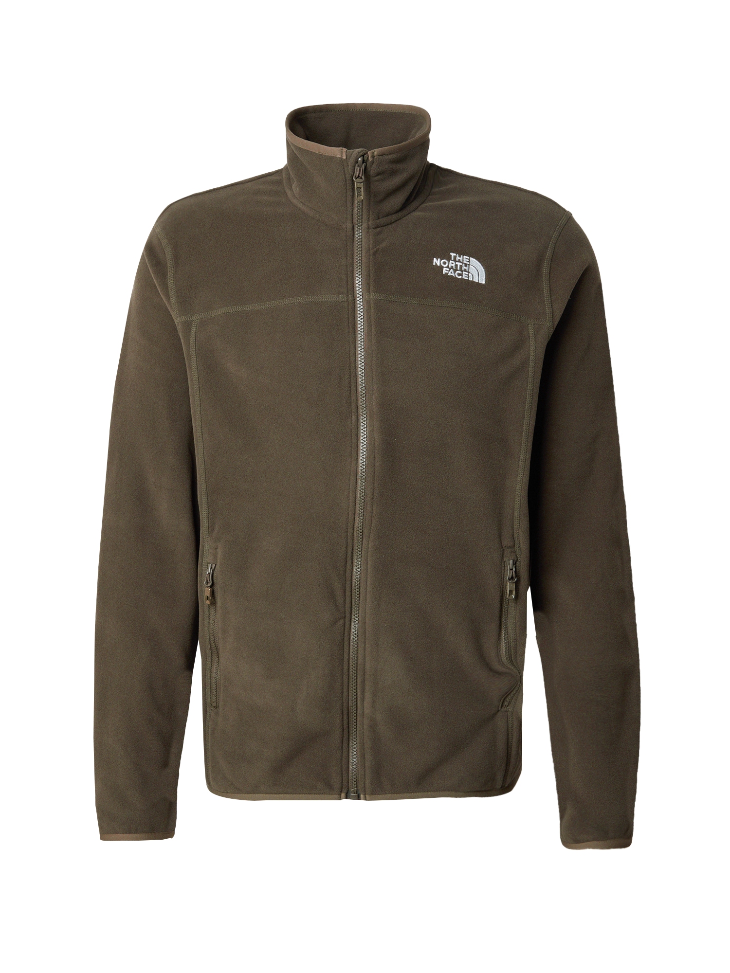 THE NORTH FACE Jachetă  fleece funcțională 100 Glacier  verde închis / alb
