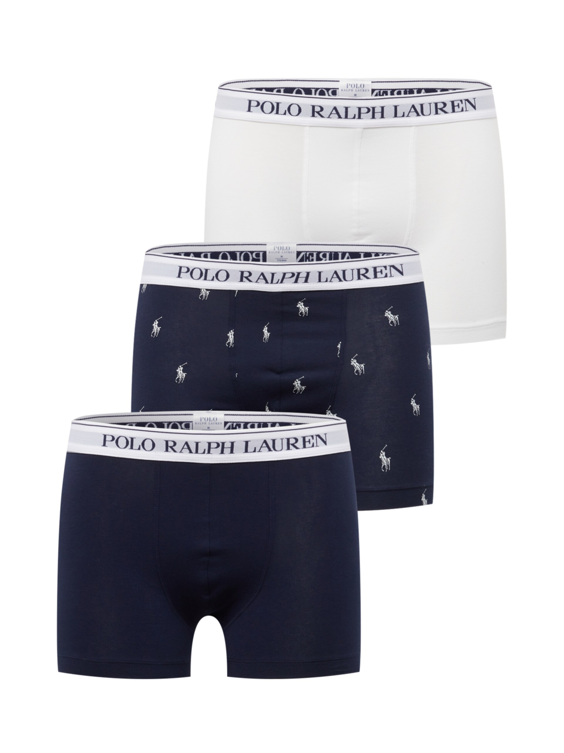Polo Ralph Lauren Förpackning med 3 boxershorts marinblå, tryck och vit herr – bild 2