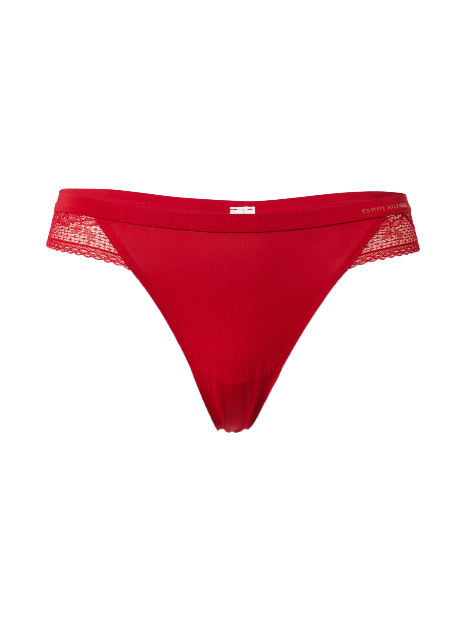 Tommy Hilfiger Underwear Siaurikės 'THONG'  šviesiai raudona