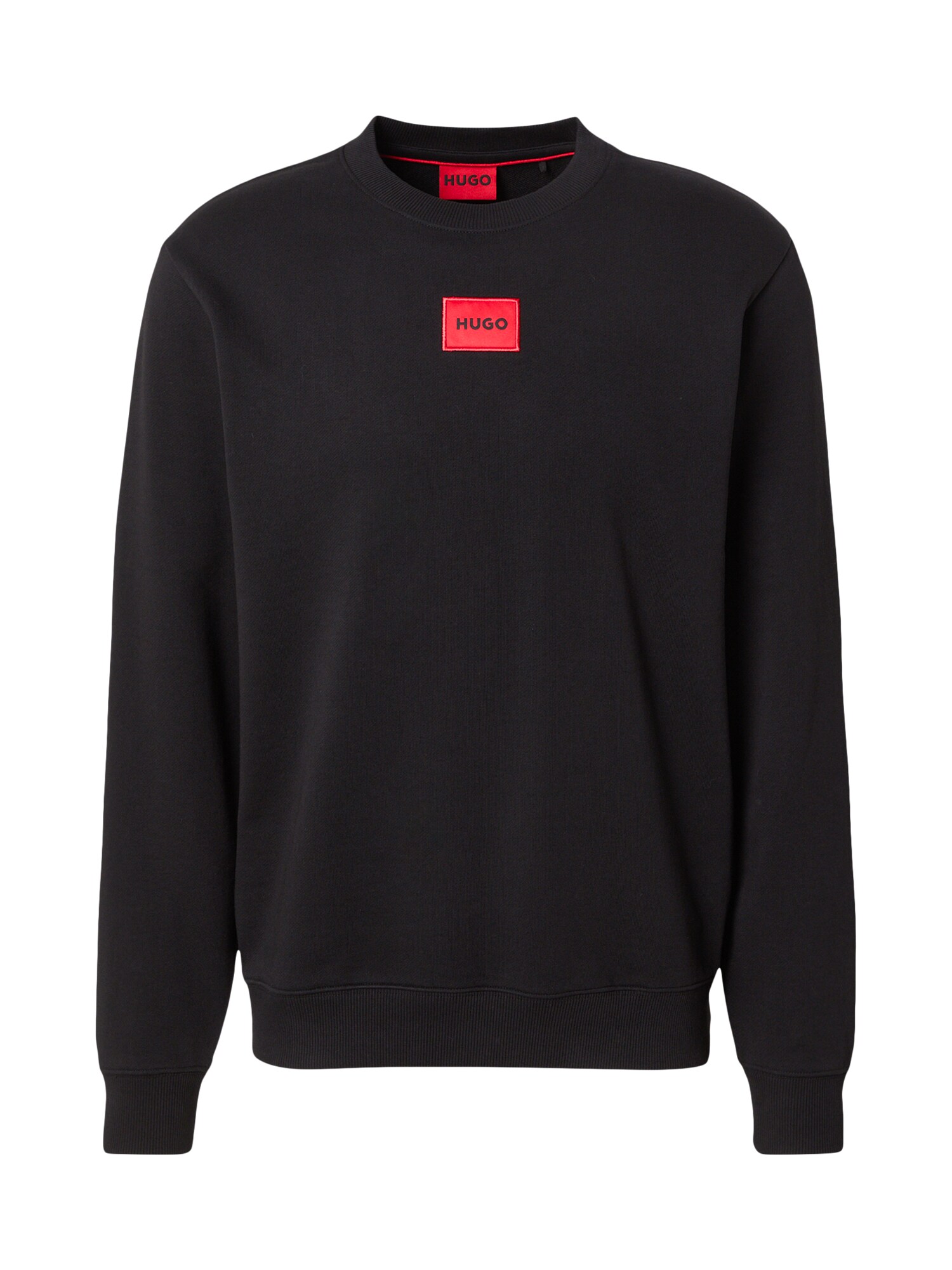 HUGO Sweatshirt 'Diragol212' rot / schwarz