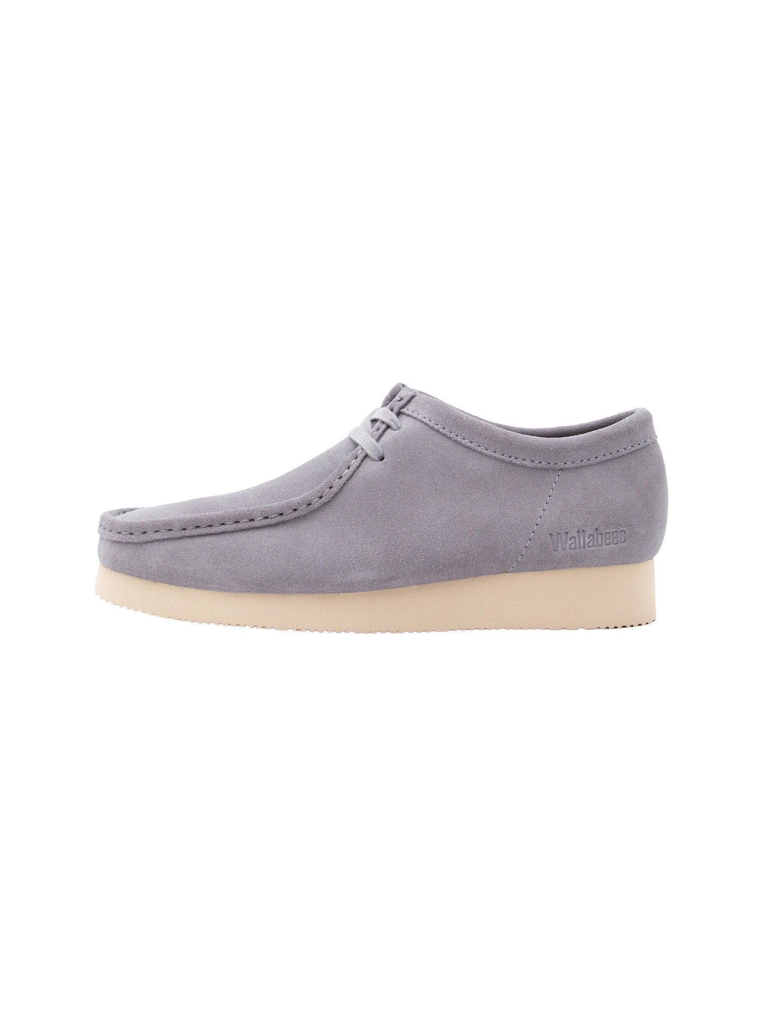 Clarks Originals Botine 'Wallabee 2604'  gri deschis