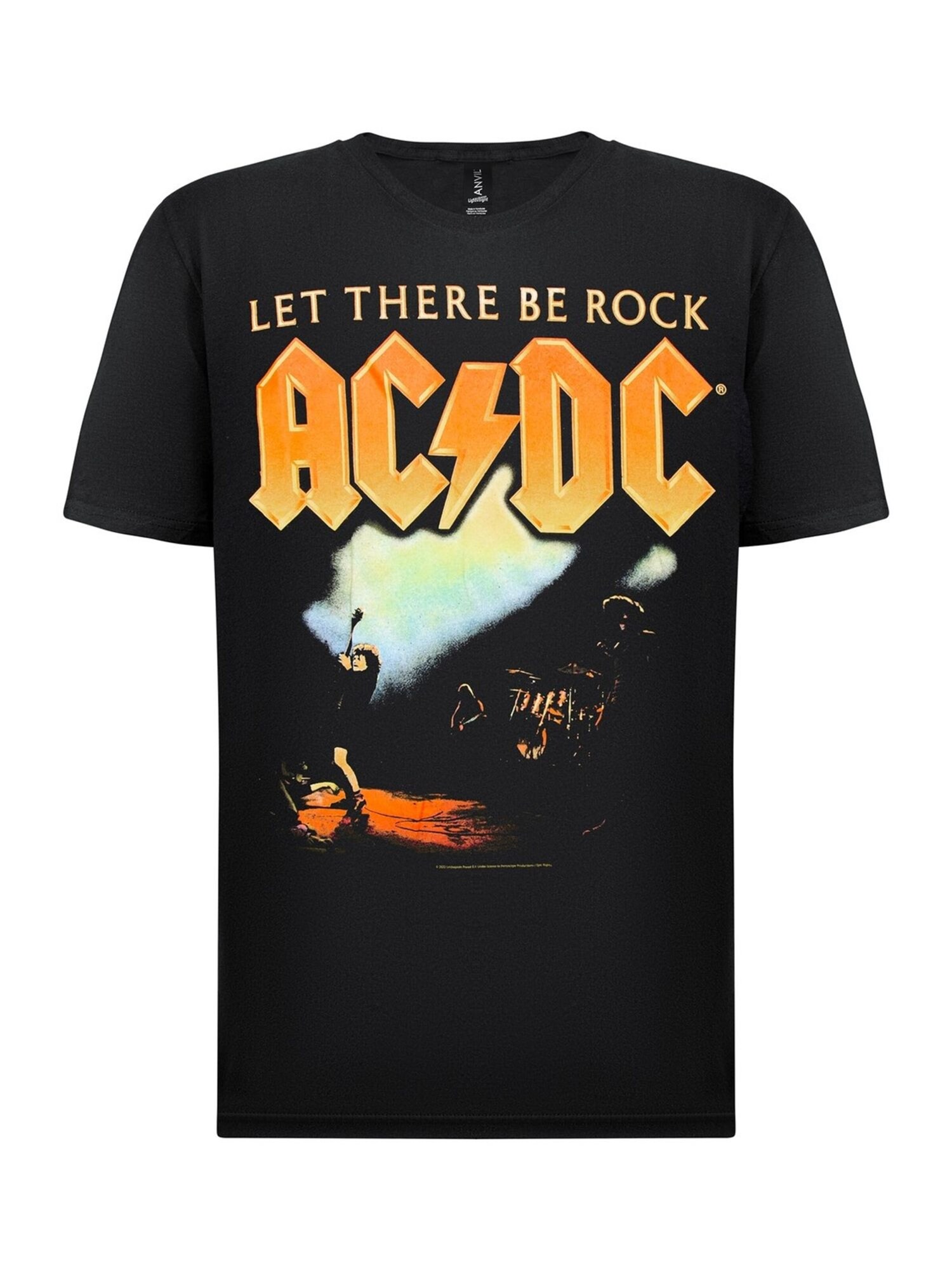 AC/DC Camiseta 'AC/DC - Let there be rock T-Shirt' negro – imagen 1