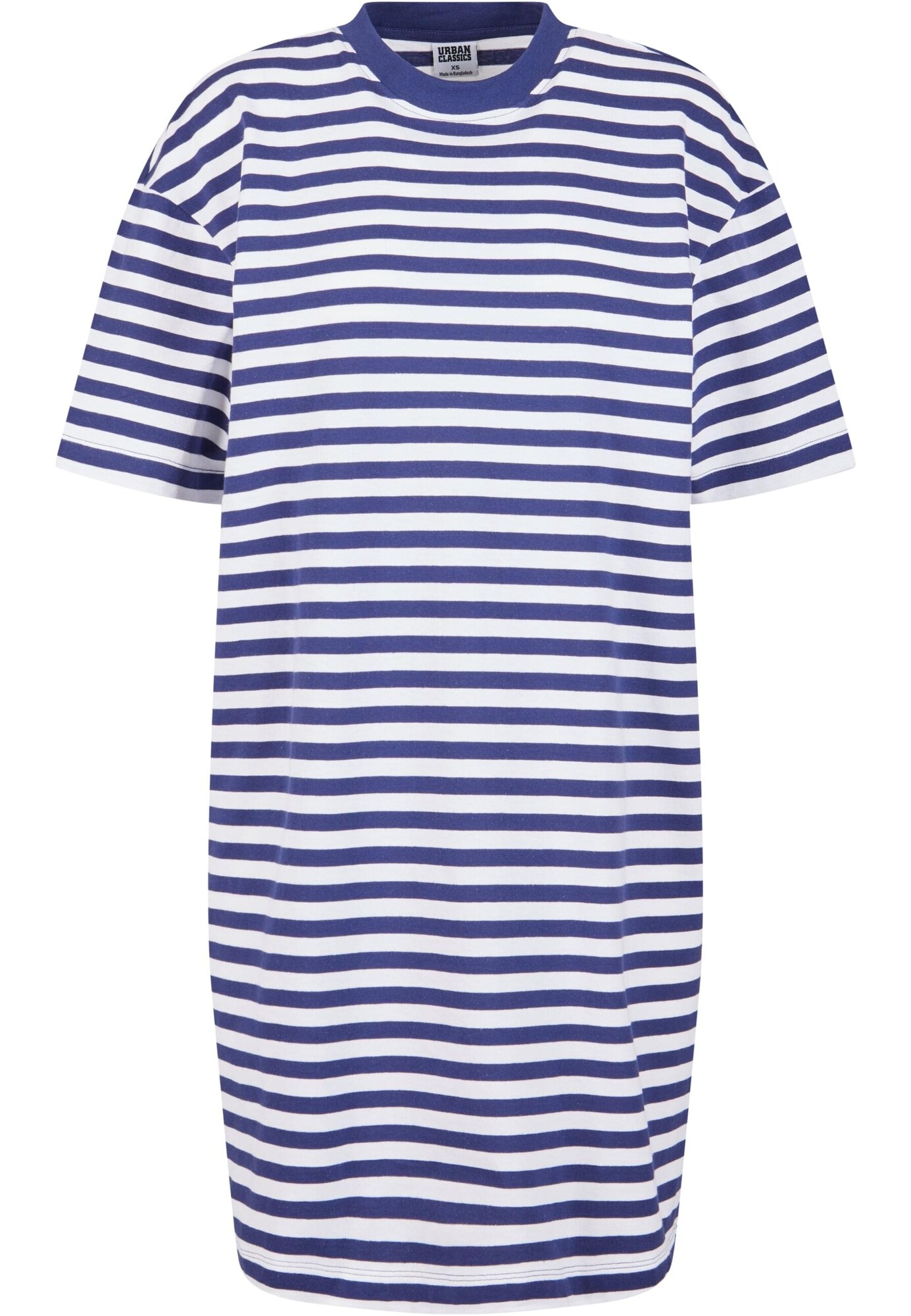 Urban Classics Rochie  albastru închis / alb