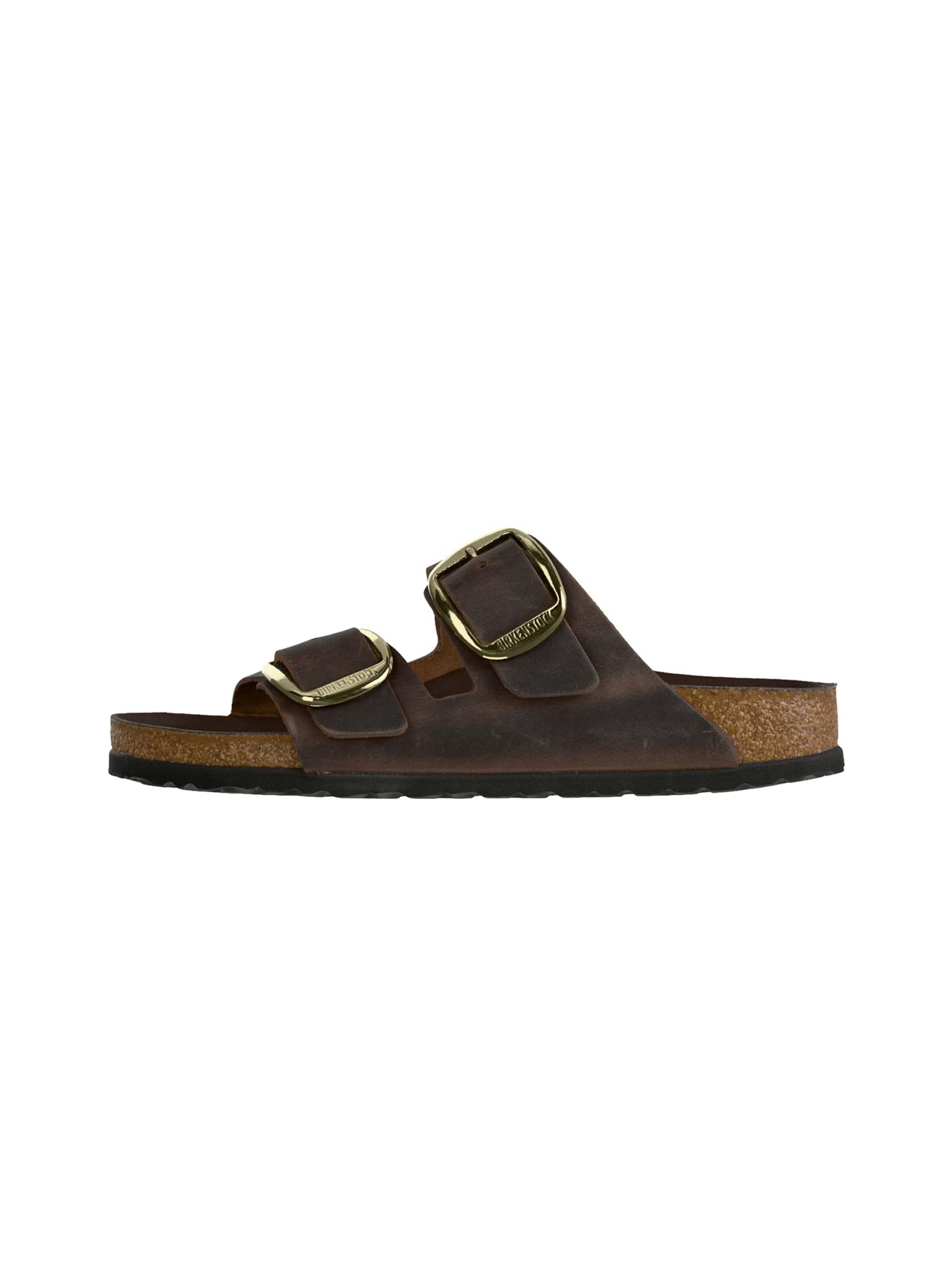 Birkenstock Sandaler i läder Arizona Big Buckle Oiled dam – bild 3