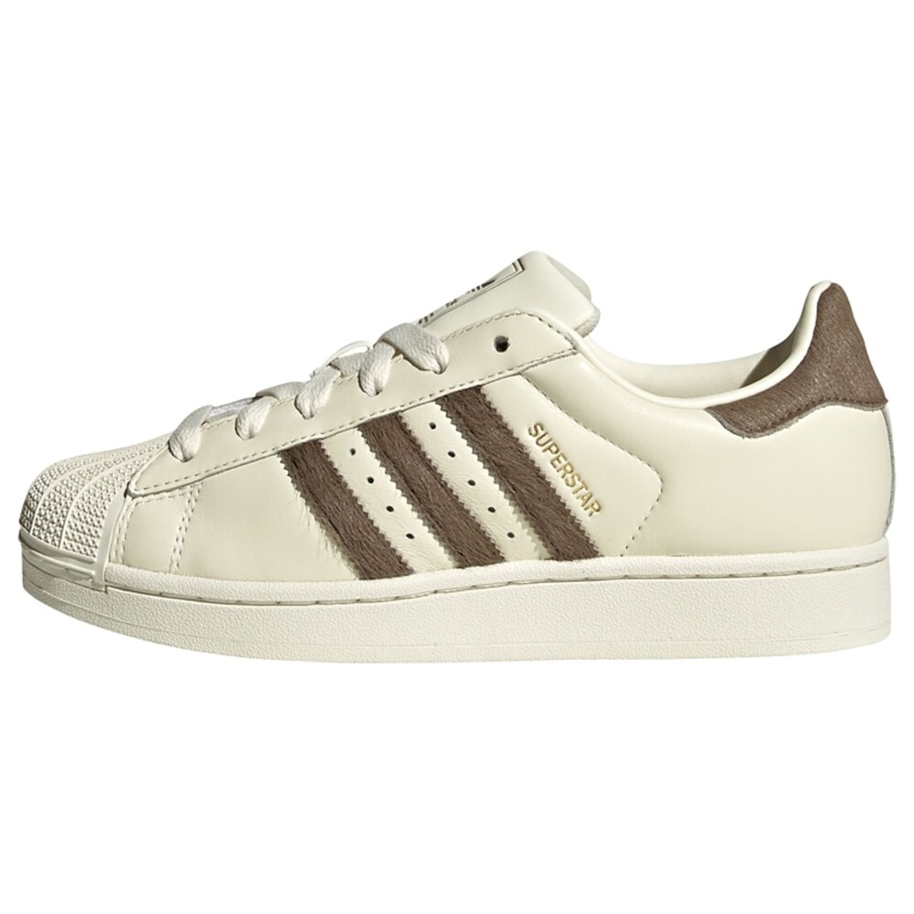 ADIDAS ORIGINALS Sneaker 'Superstar II' Damen Größe 38 braun / offwhite