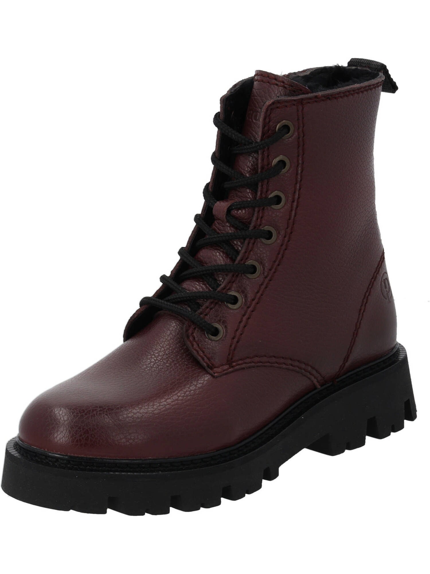 Palado Ghete cu șireturi Phessis  roșu burgundy