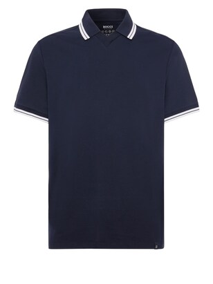 Boggi Milano Shirt Navy / Wit