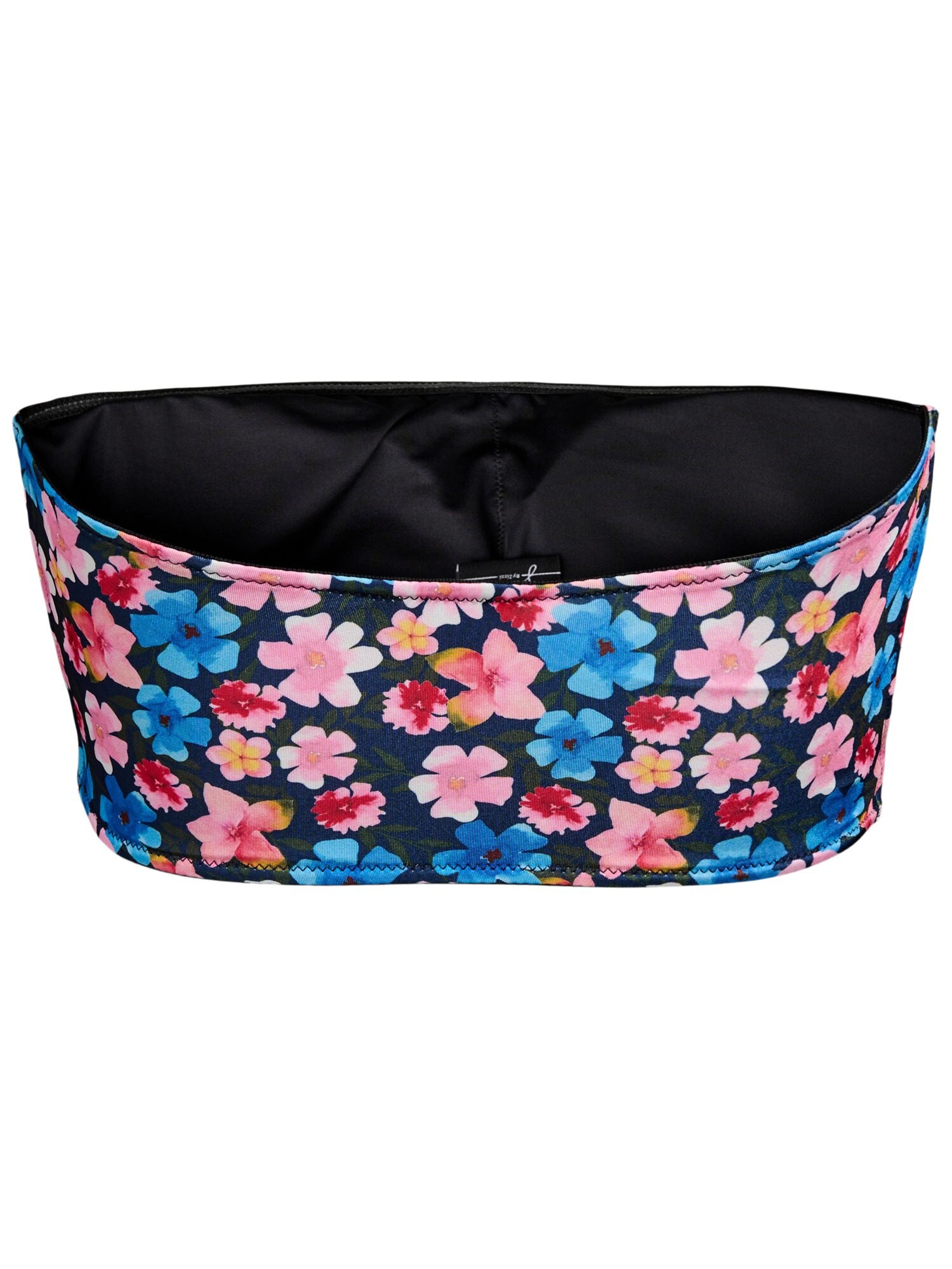 Swim by Zizzi Bikini felső 'Caanne'  kék / rózsaszín / piros / fekete termék 2. képe