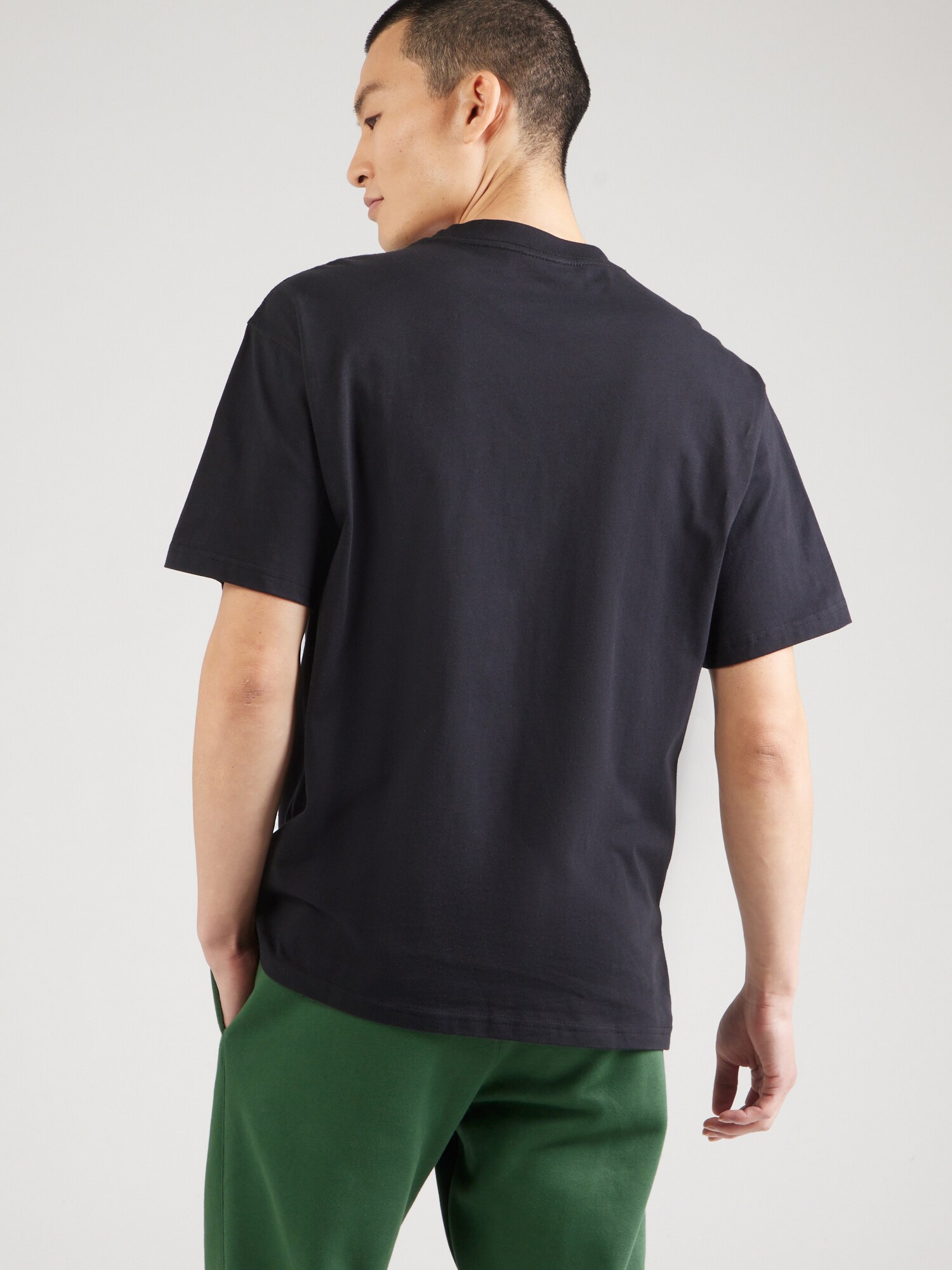 Nike Sportswear Póló 'M90 OC HBR'  homok / fekete termék 2. képe