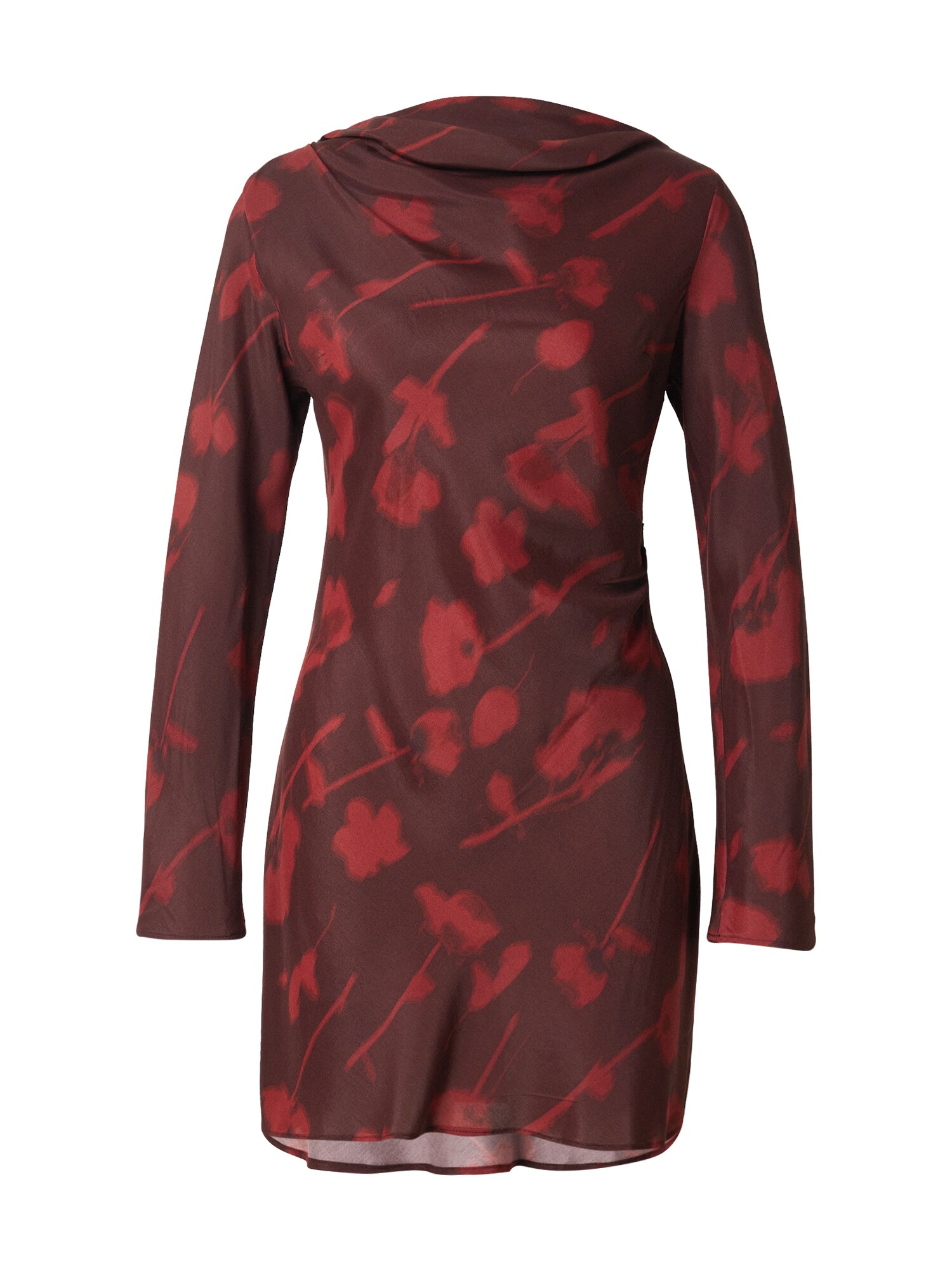 TOPSHOP Šaty 'SINA'  červená / vínovo červená