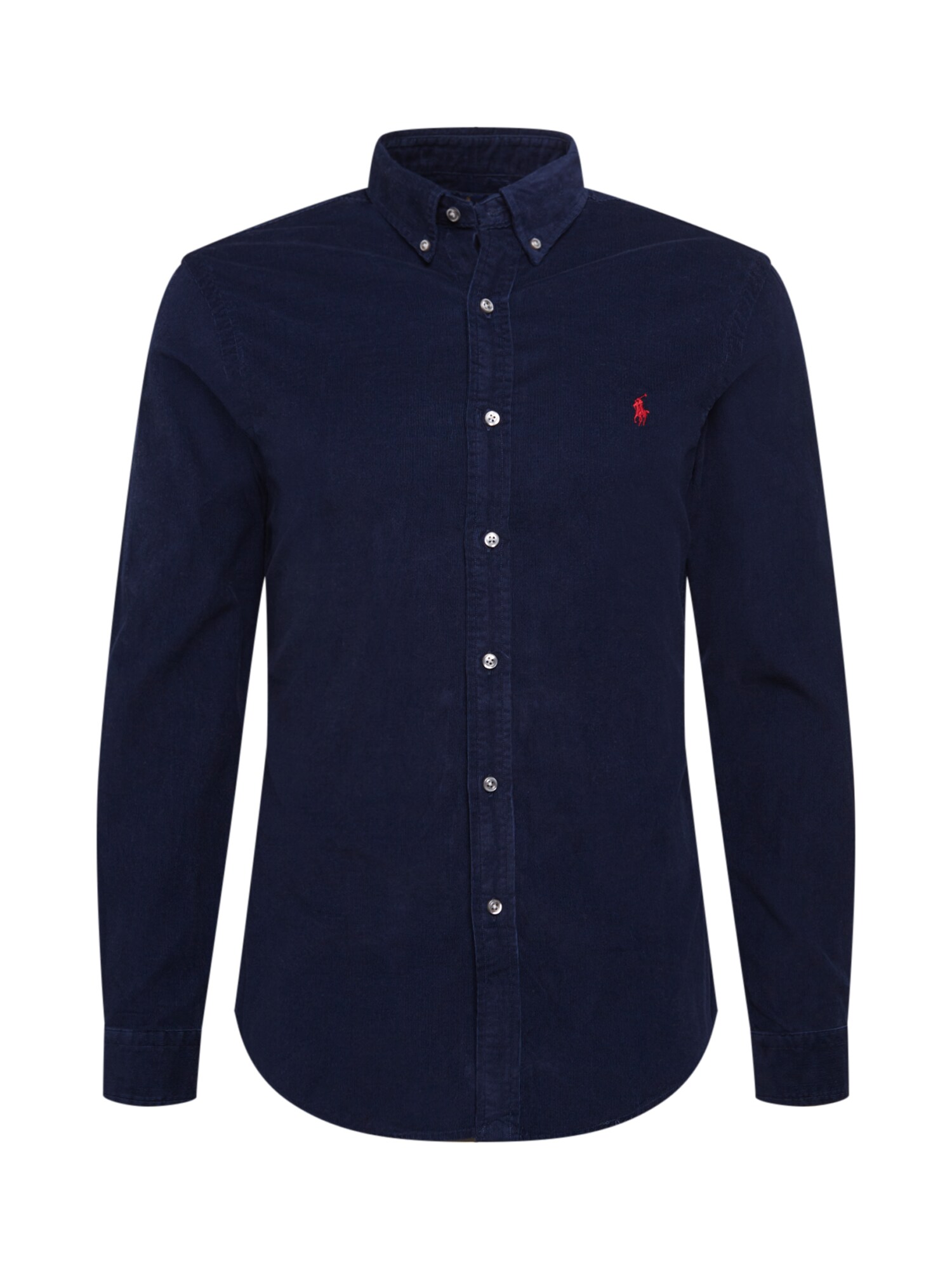 POLO RALPH LAUREN Dalykiniai marškiniai  tamsiai mėlyna / raudona