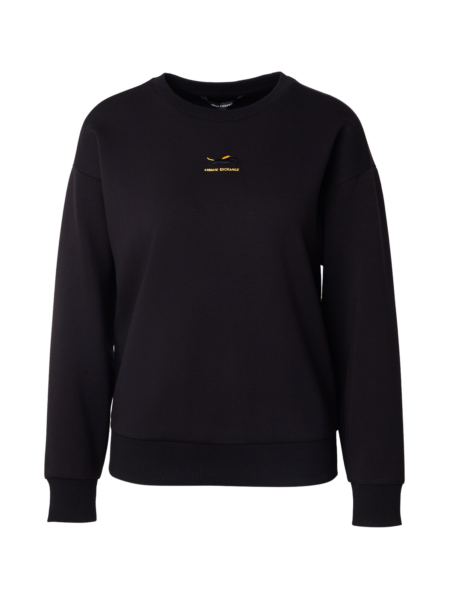 ARMANI EXCHANGE Bluză de molton  negru