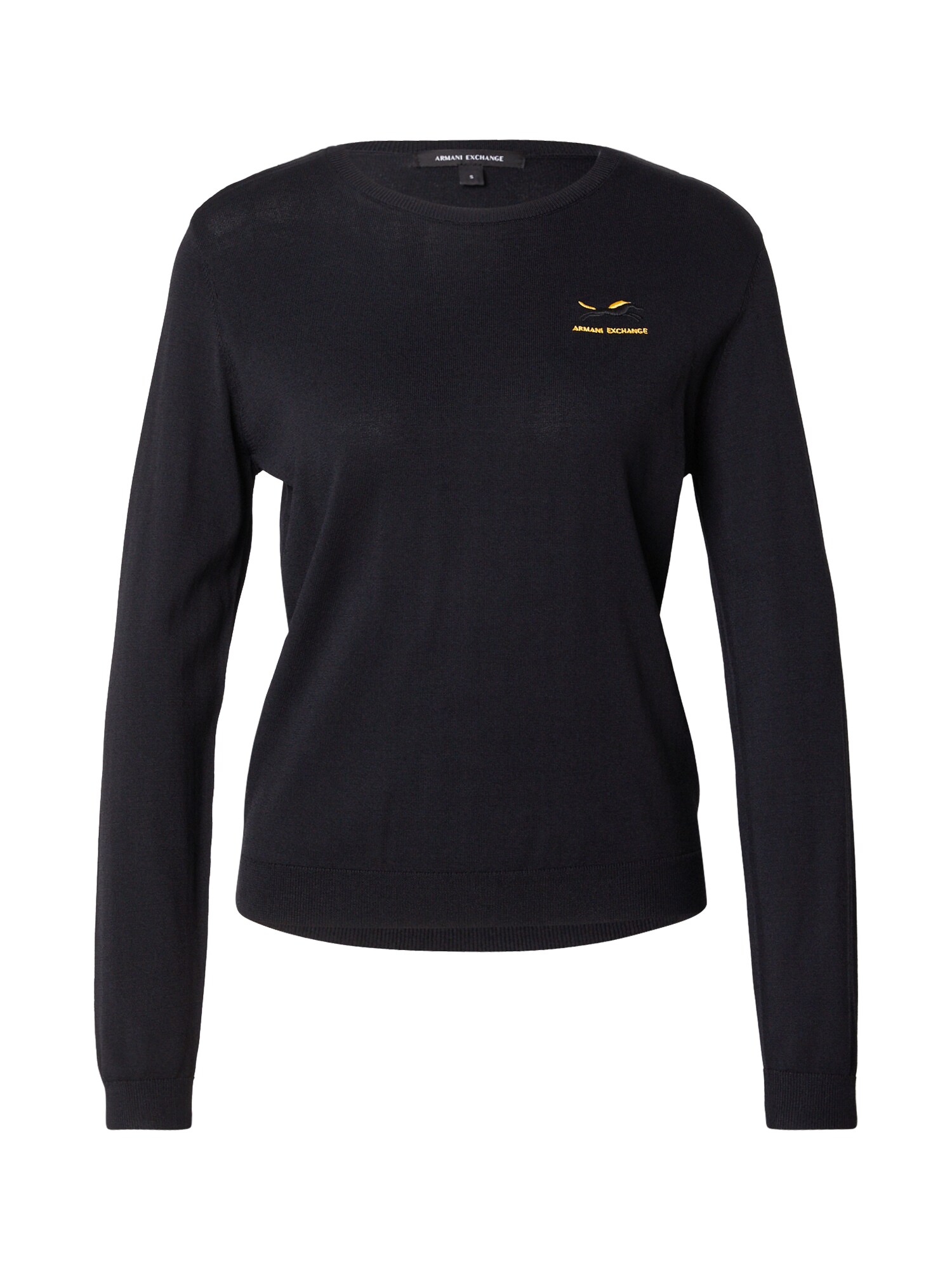 ARMANI EXCHANGE Pulover  galben auriu / negru