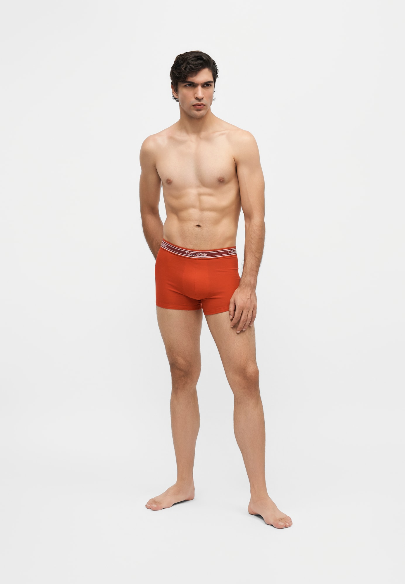 Calvin Klein Underwear Calzoncillo boxer  rojo sangre / borgoña / negro – imagen 4