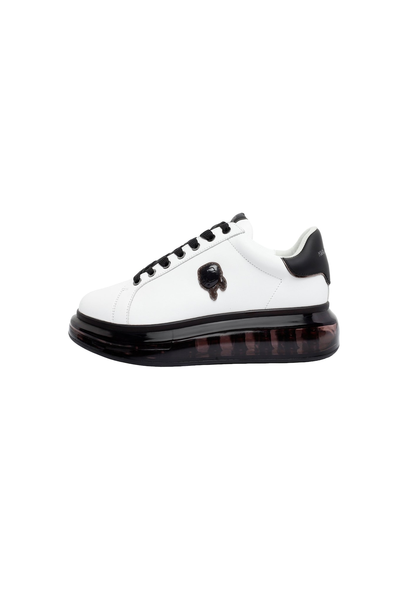 Karl Lagerfeld Sneaker low negru / alb