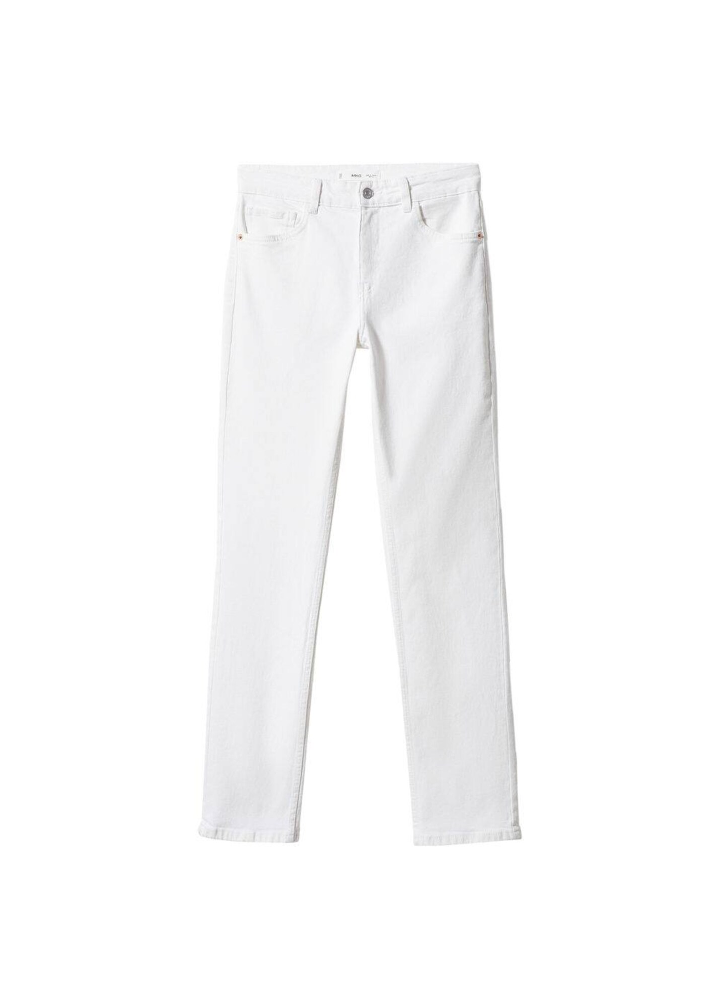 MANGO Jeans 'Nayara'  alb denim