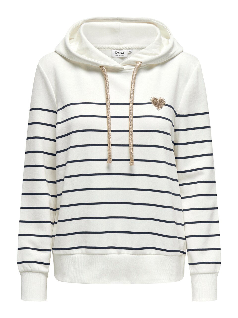 Sweatshirt 'ONLADELLE' brun / svart