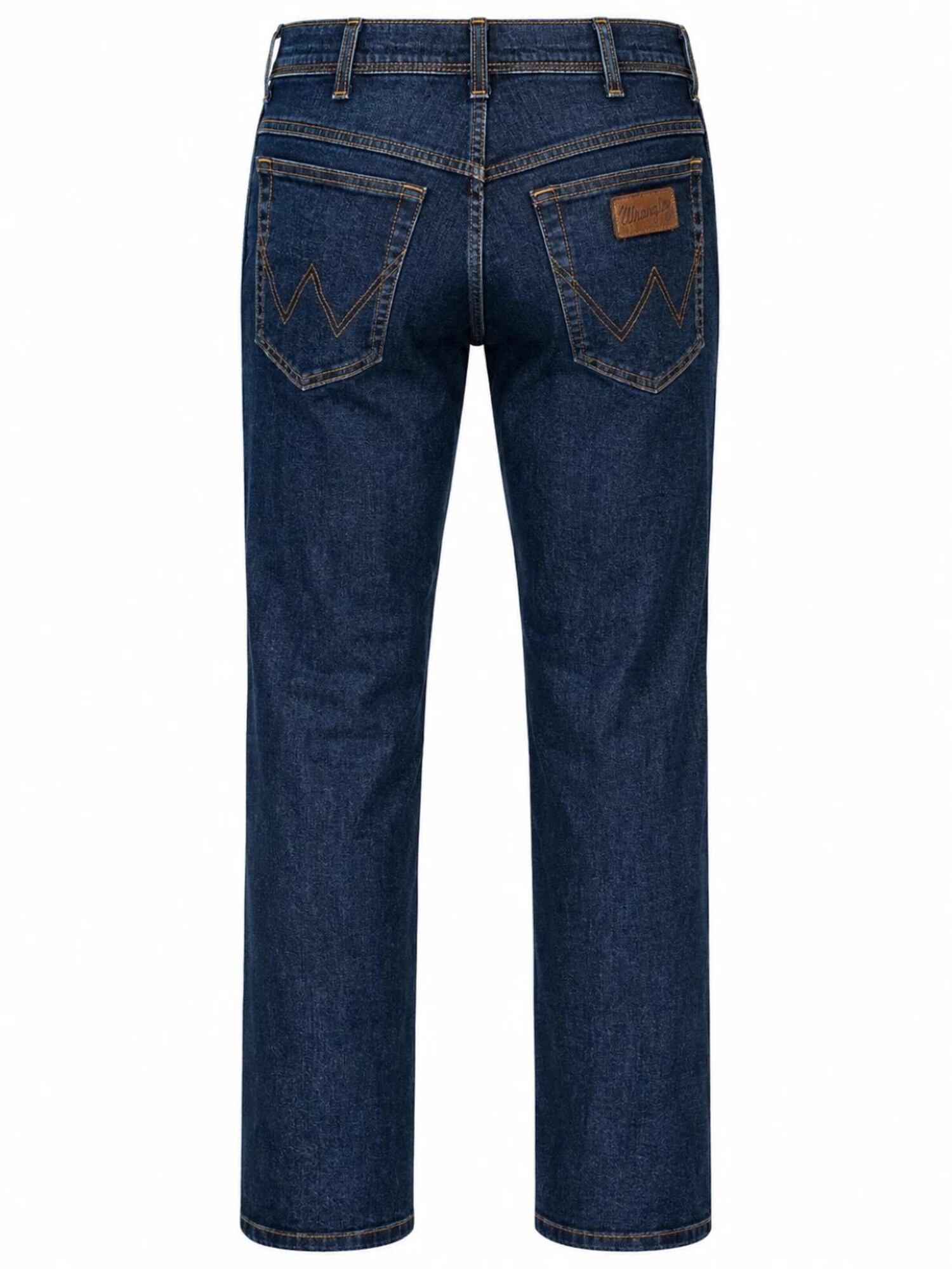 WRANGLER Vaquero 'Wrangler Texas Herren-Stretchjeans Regular Fit Authentic Straight W12133009 Darkstone' azul oscuro – imagen 2