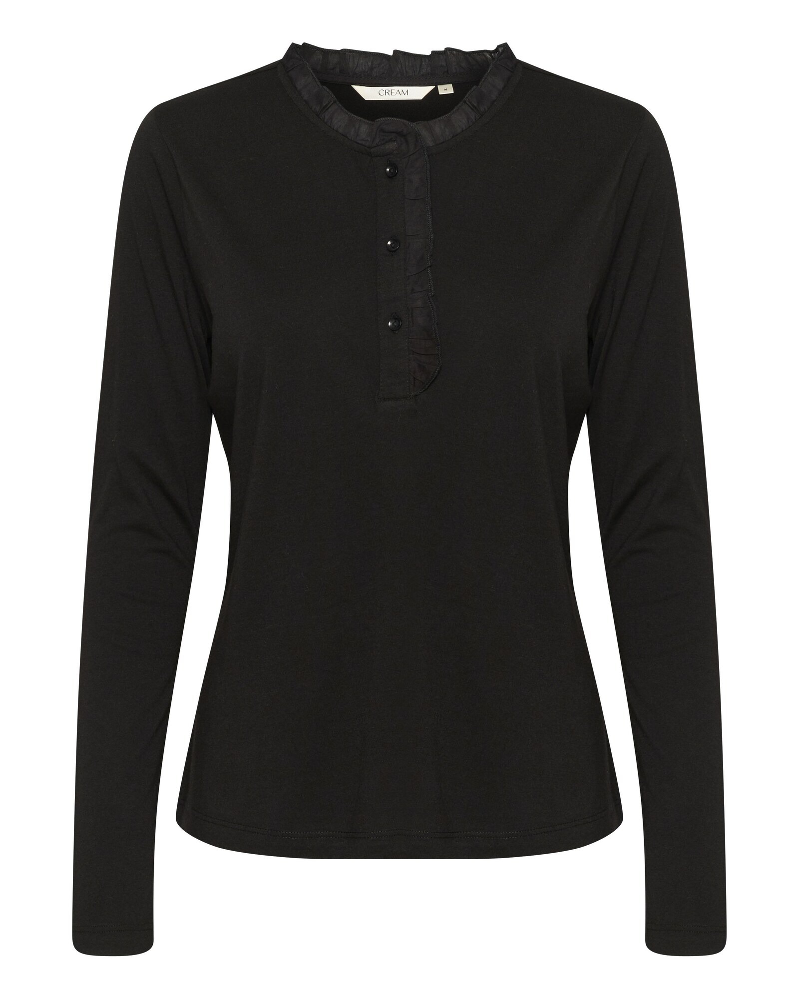 Cream Tricou Naia  negru