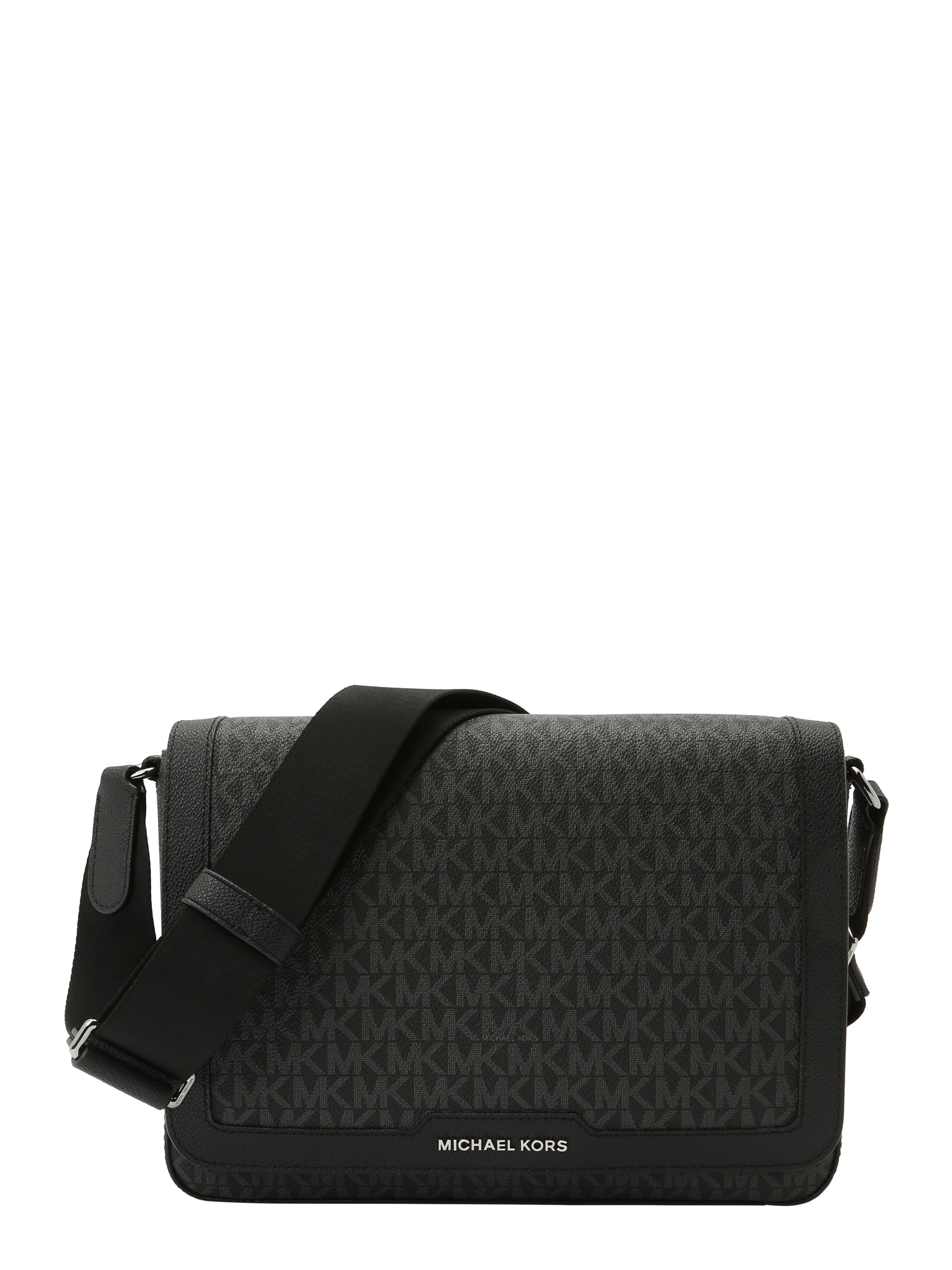 Michael Kors Taška cez rameno  sivá / čierna