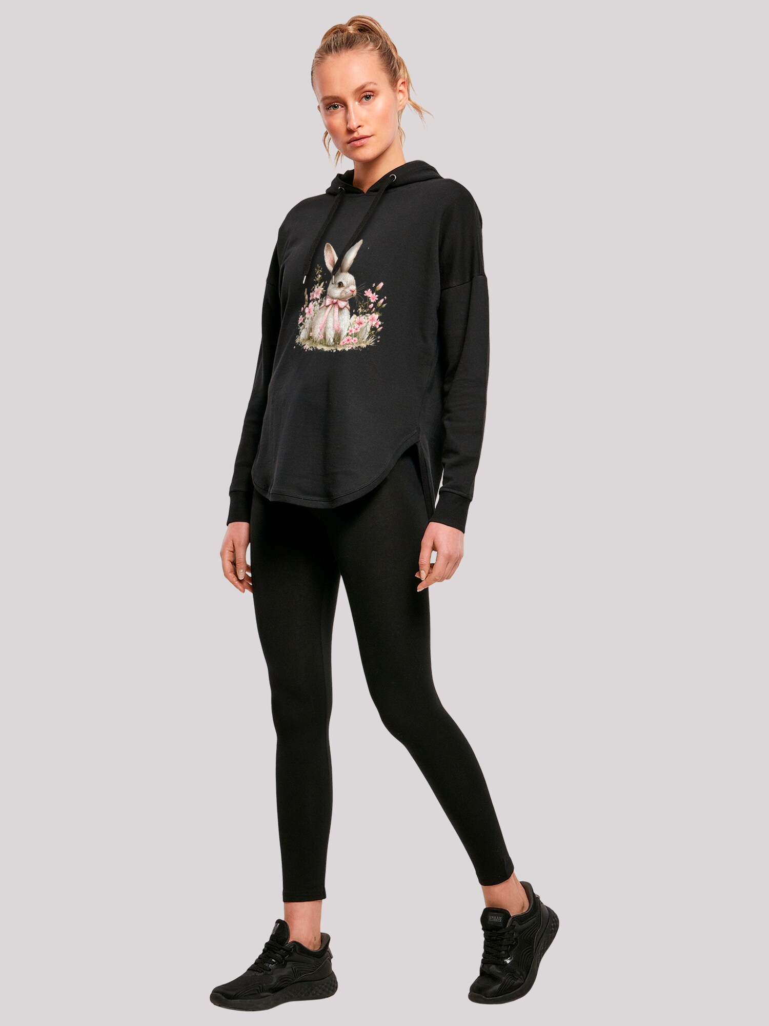 Thumbnail - F4NT4STIC Sweatshirt Niedlicher Osterhase mit Blumen