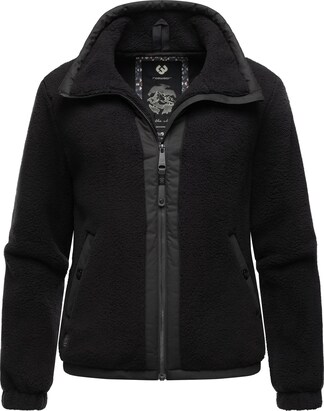 Ragwear Fleece jas ‘Nordicka’ Zwart