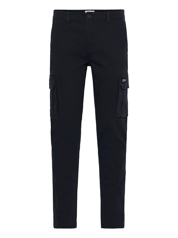 !Solid Cargohose ' SDCHASEY ' Herren Größe 33 schwarz