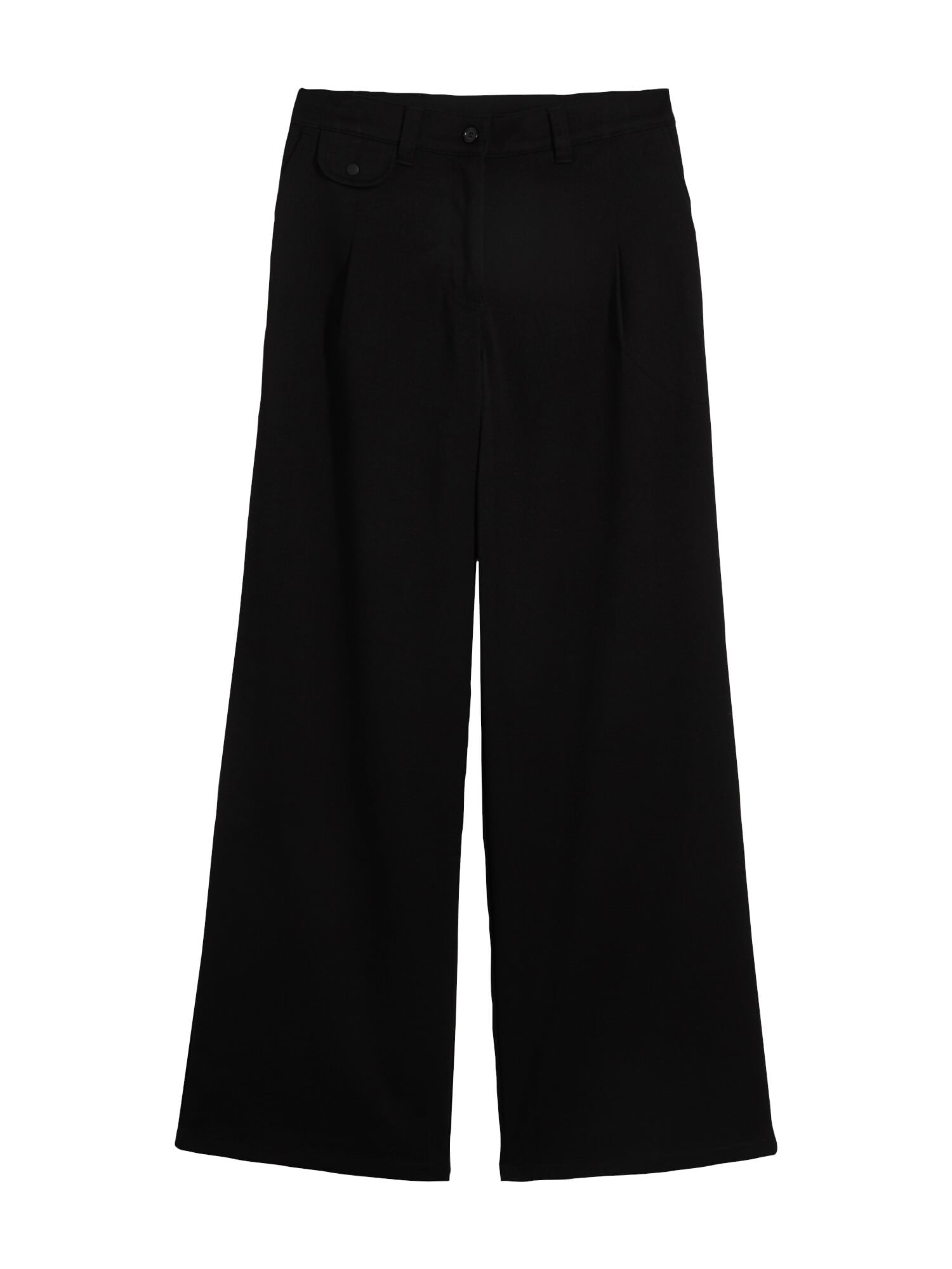bonprix Pantaloni cutați negru