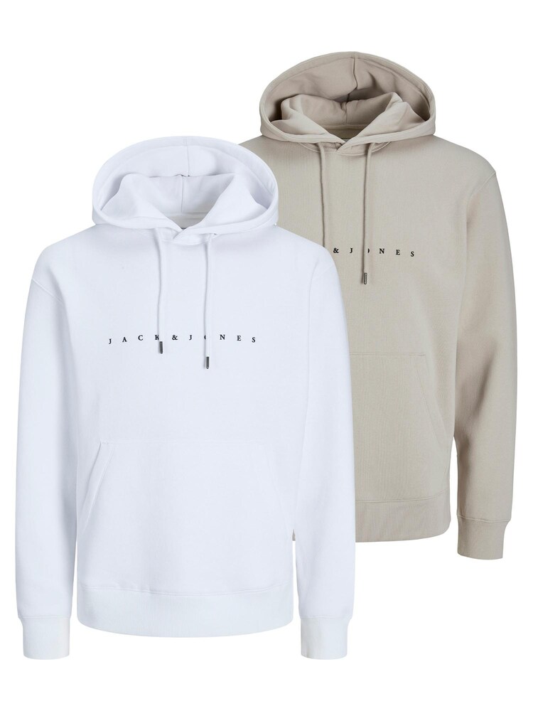 JACK & JONES Sweatshirt 'Star' Herren Größe XXL cappuccino